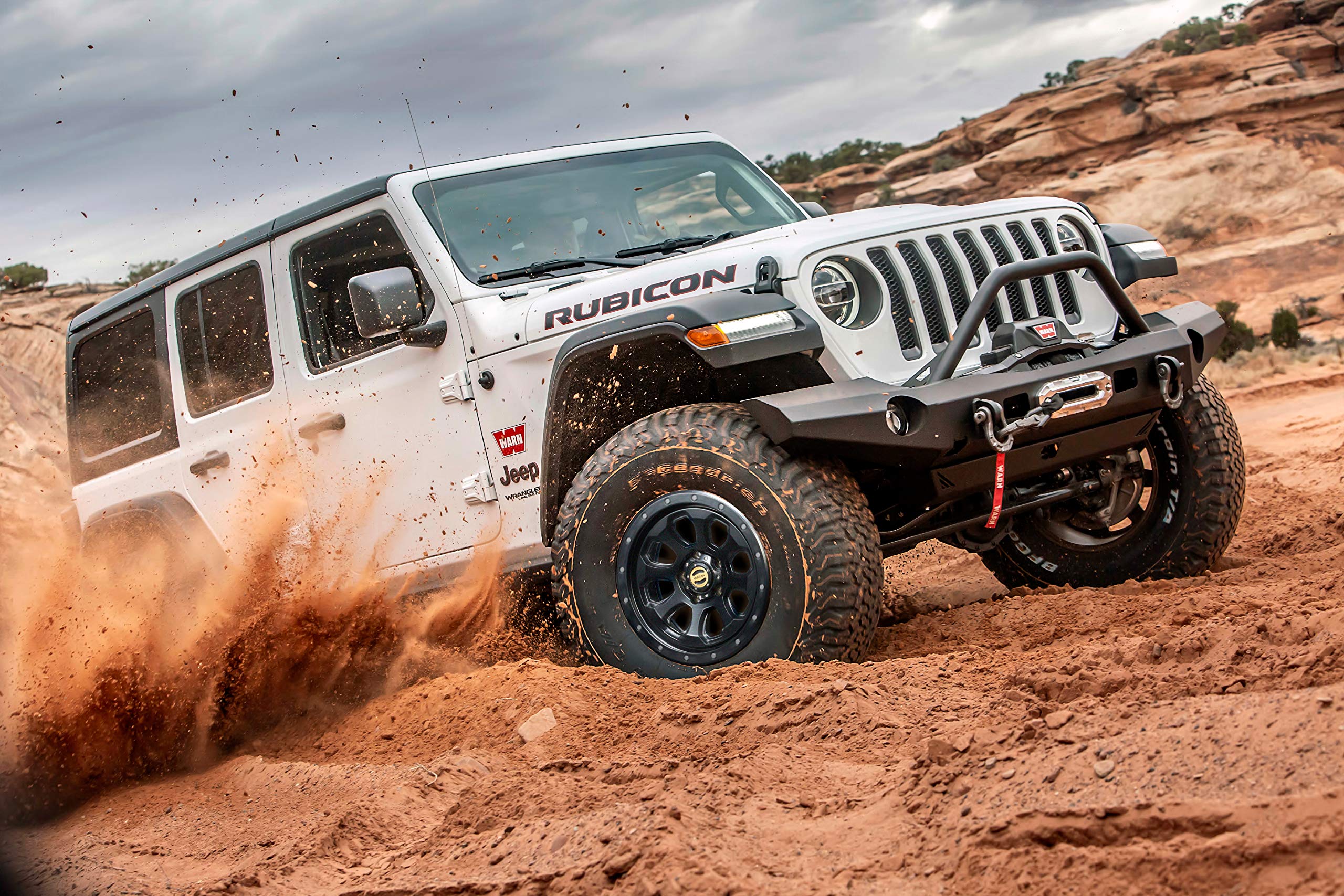 Epic WARN Wheels, Fits: Jeep Wrangler JL, JK and Gladiator JT - Moonsault, Black