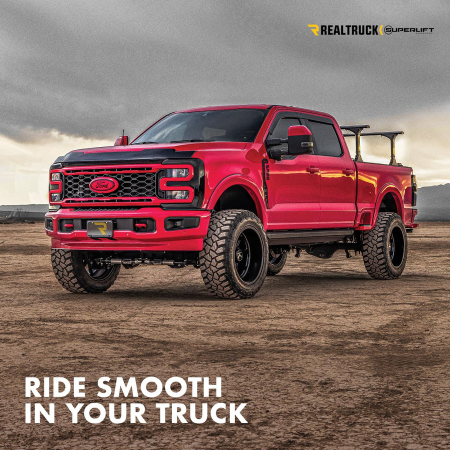 SUPERLIFT SUSPENSION RealTruck Dual Stabilizer Kit for RAM 2500/3500 | Shadow Series Cylinders | 92708 | Fits 2009-2013 RAM 2500; 2009-2012 3500 4WD with 3" of Lift or Higher