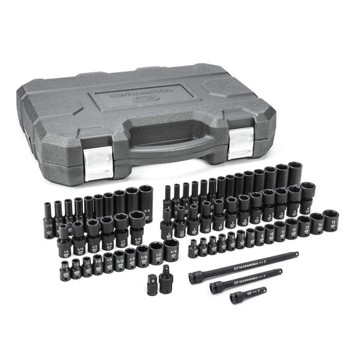 1/4" Drive GEARWRENCH 71 Piece Standard & Deep Universal Impact SAE/Metric Socket Set | 84903