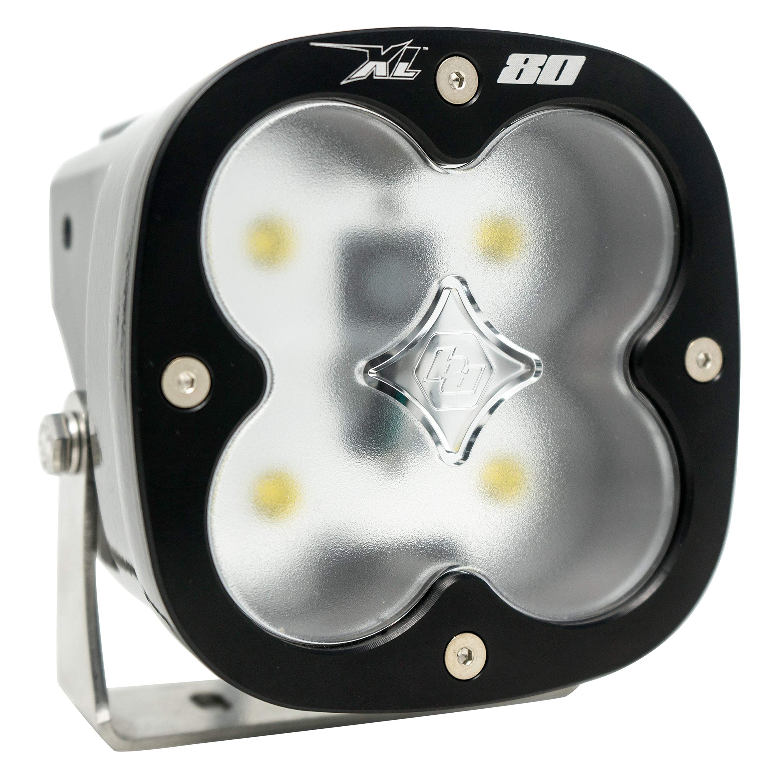 XL80 Baja Designs LED Light Pod for Jeeps, Off Road 4x4, Trucks (Work/Scene; Clear)