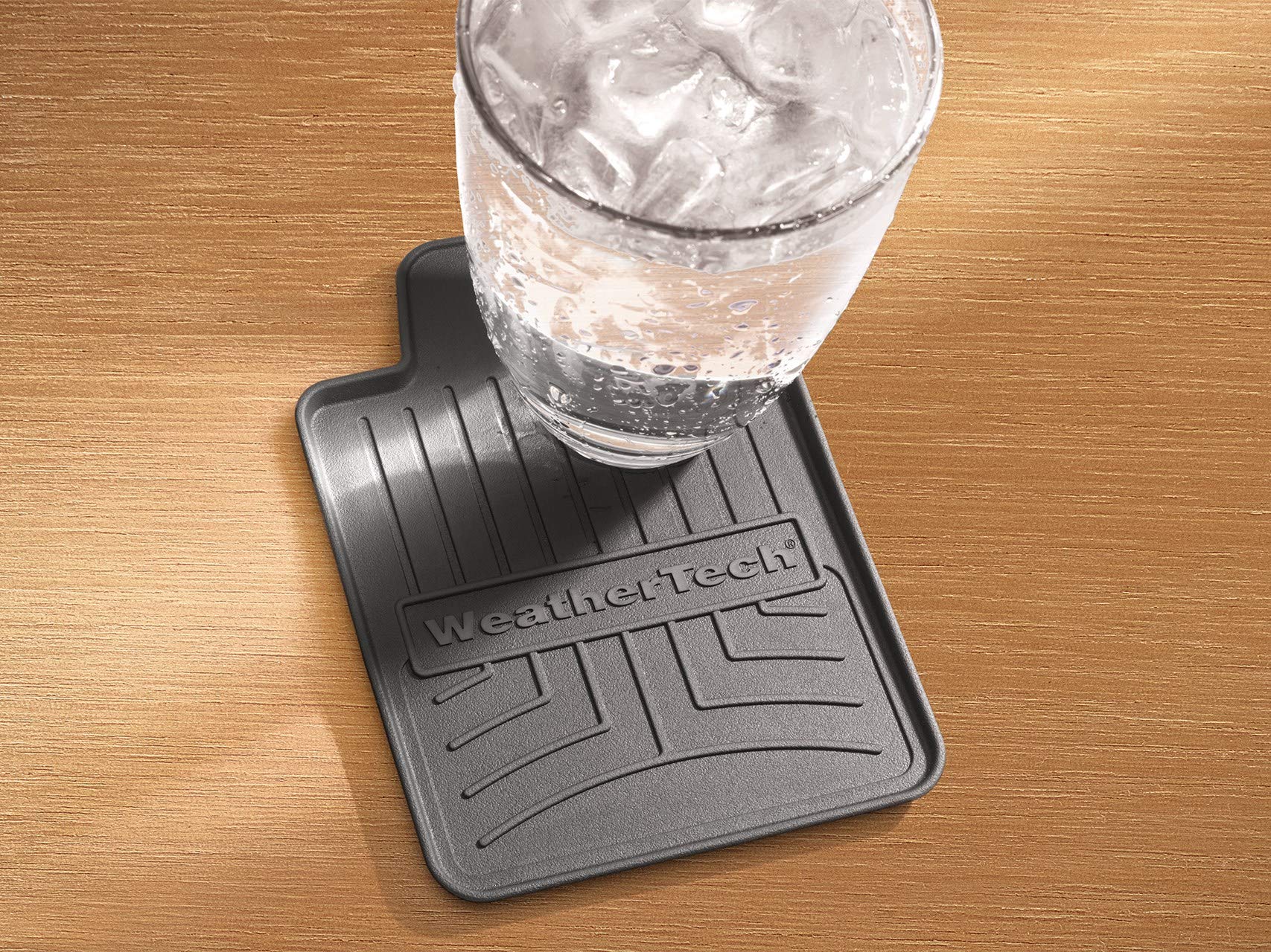Weathertech FloorLiner 8AFLCST4 Black Drink Coasters