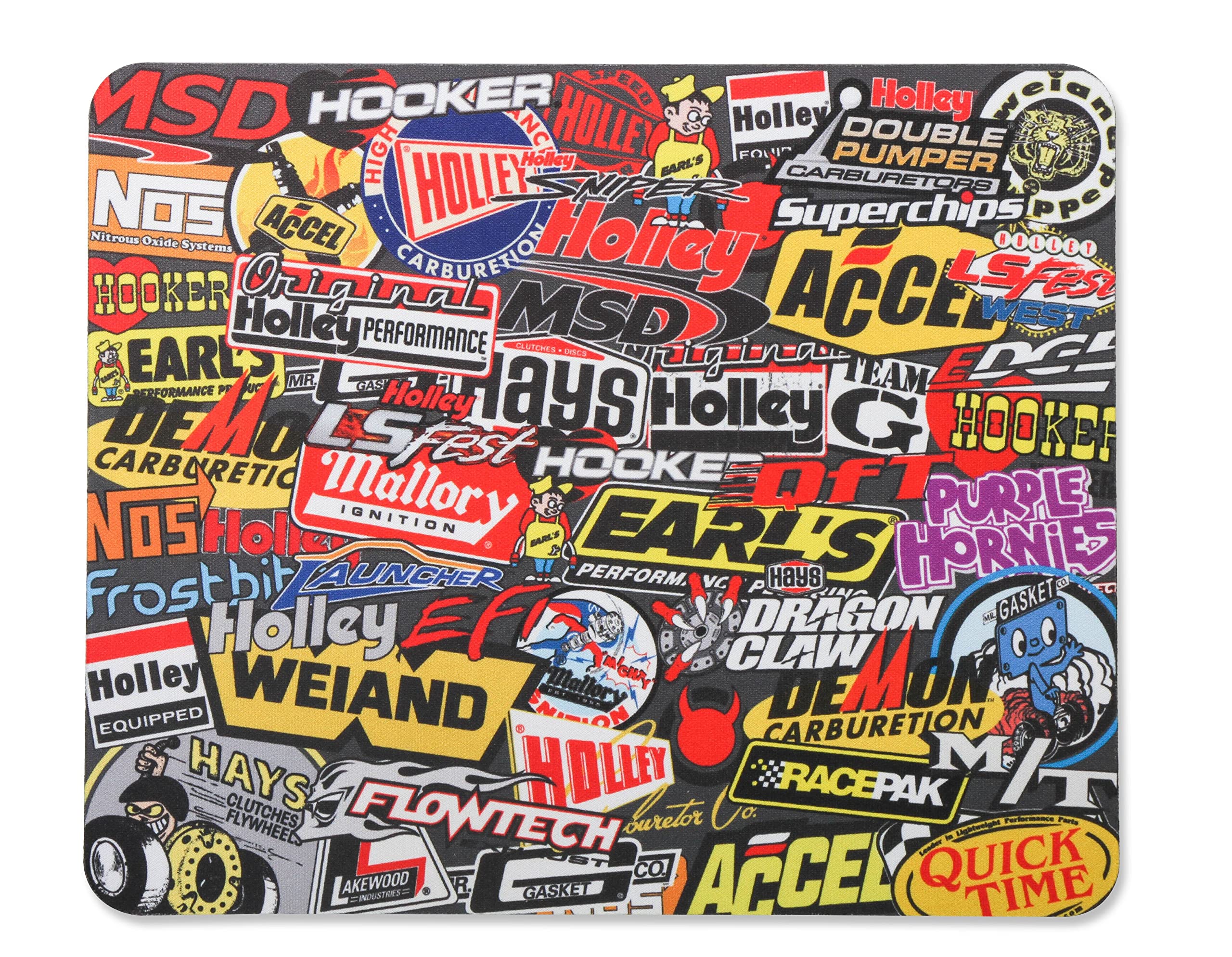 36-447 Holley Sticker Bomb Mouse Pad