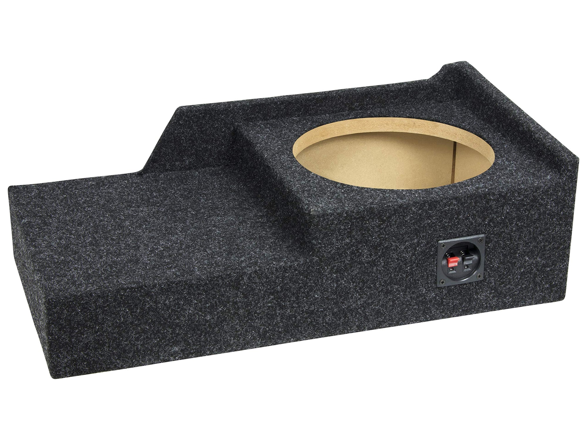 Bbox 10 Inch Single Sealed Subwoofer Enclosure - Accu-Tuned Sealed Subwoofer Boxes & Enclosures - Subwoofer Box Improves Sound, Audio Quality & Bass - Fits 2004 - 2008 Ford F150 Super Crew / Super Cab