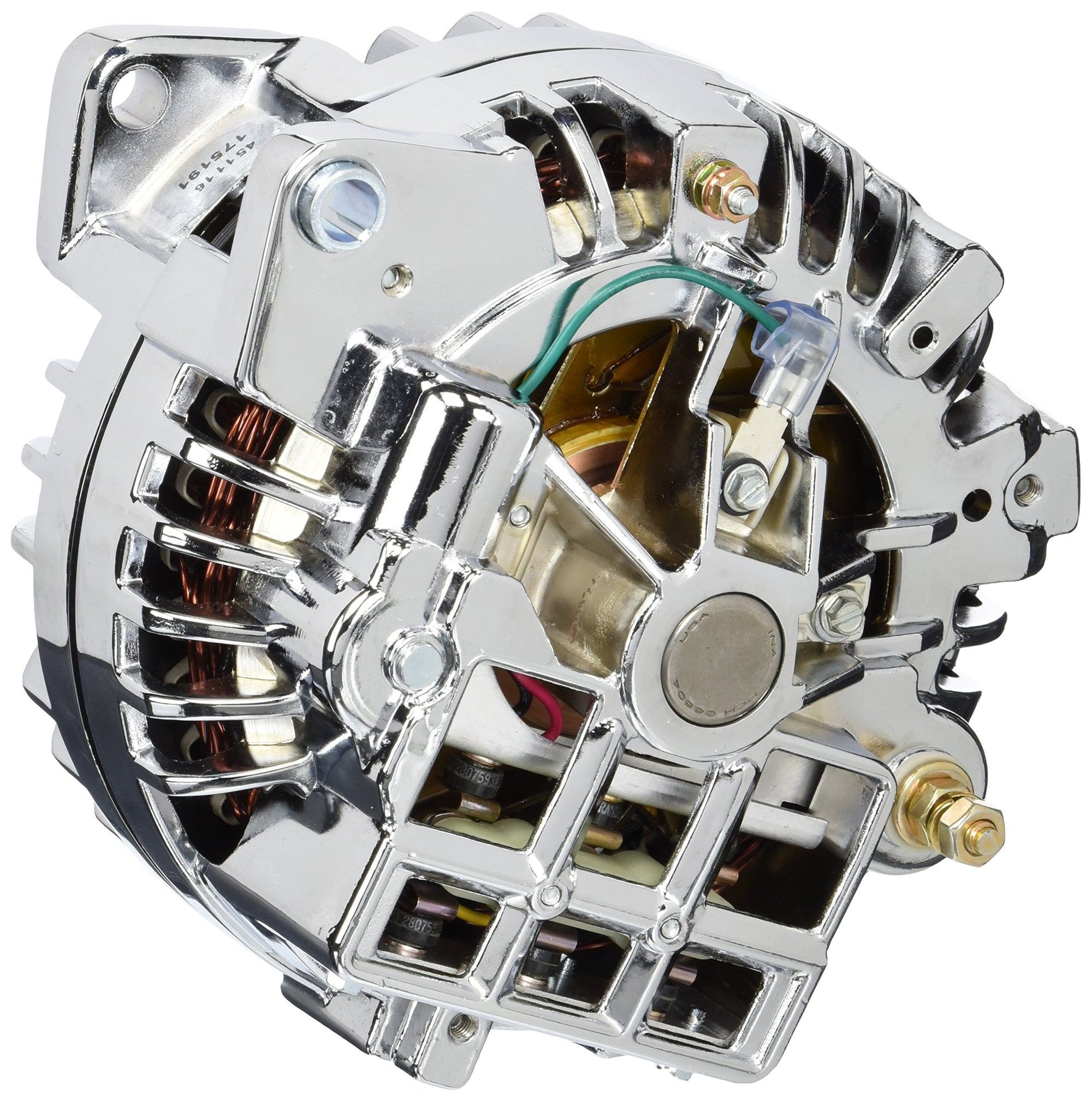 Single Groove Pulley Powermaster 175191 Alternator