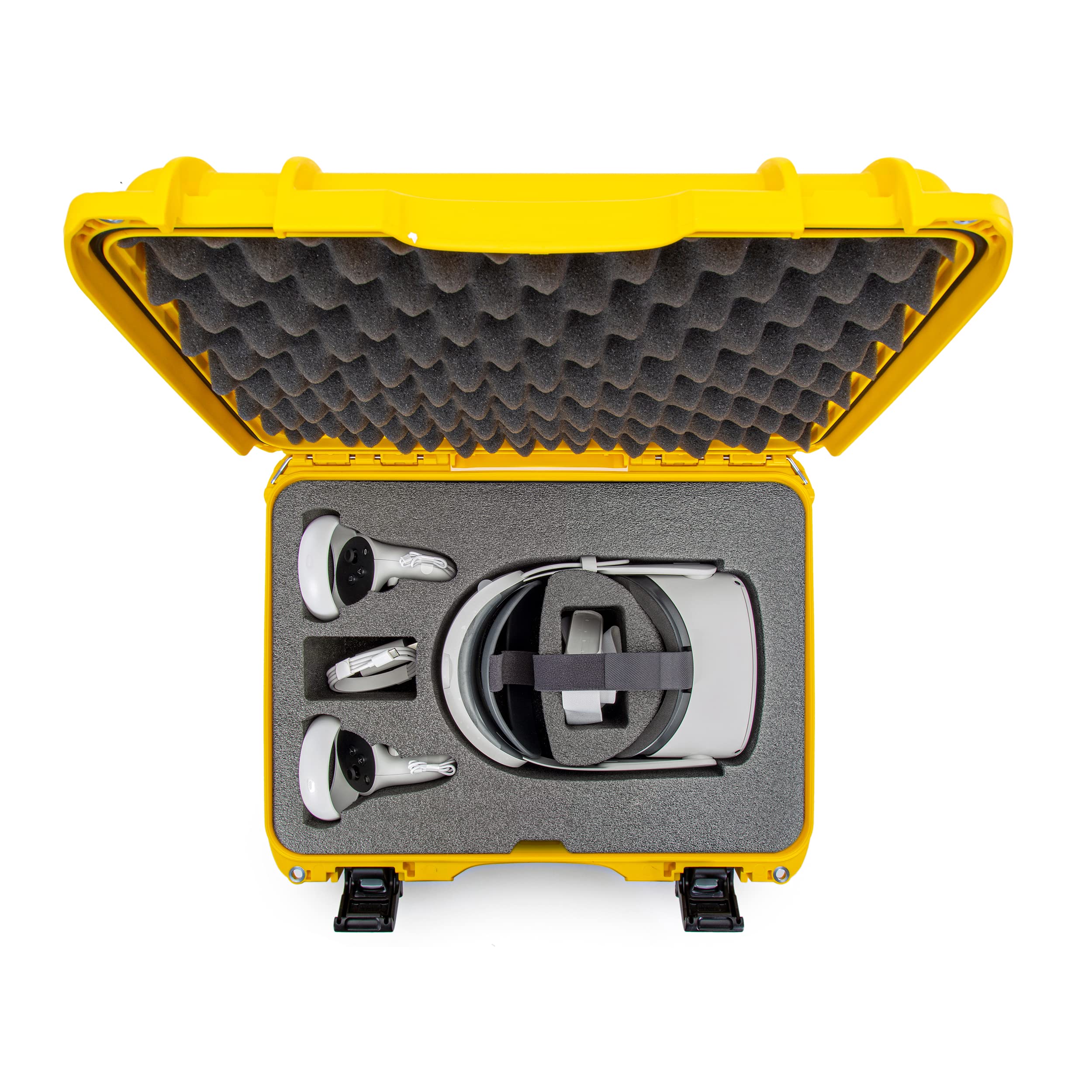 Waterproof Hard Case Nanuk 925 with Foam Insert for Oculus Quest 2 - Yellow