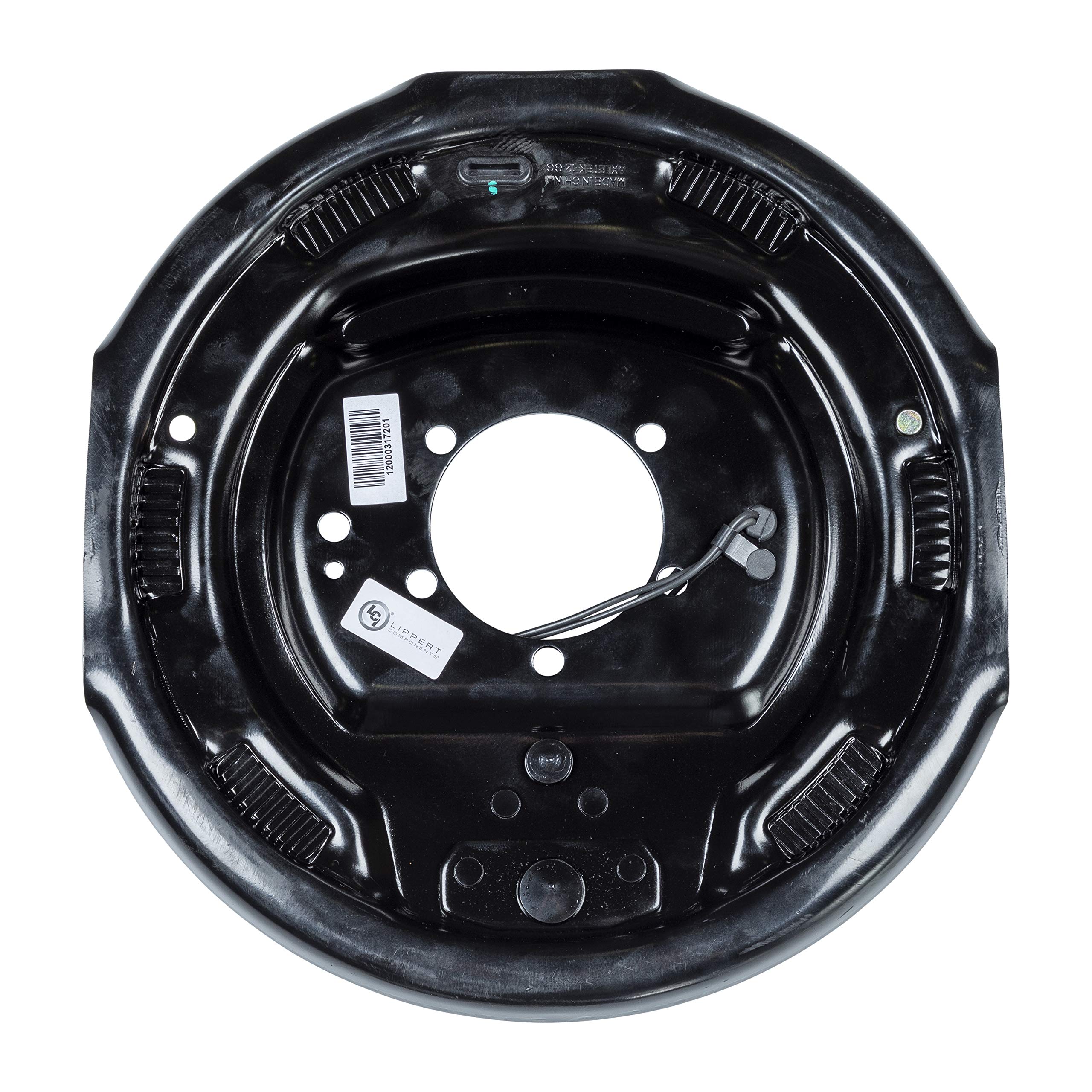 Lippert Components Electric Brake Assembly Replacement for RVs, Left Side, 12" x 2"; 4,000-7,000 lbs.