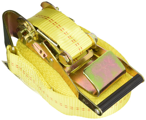 Ratchet Straps SmartStraps - 27ft YW Flat Hook Ratchet 1pk 10,000lb