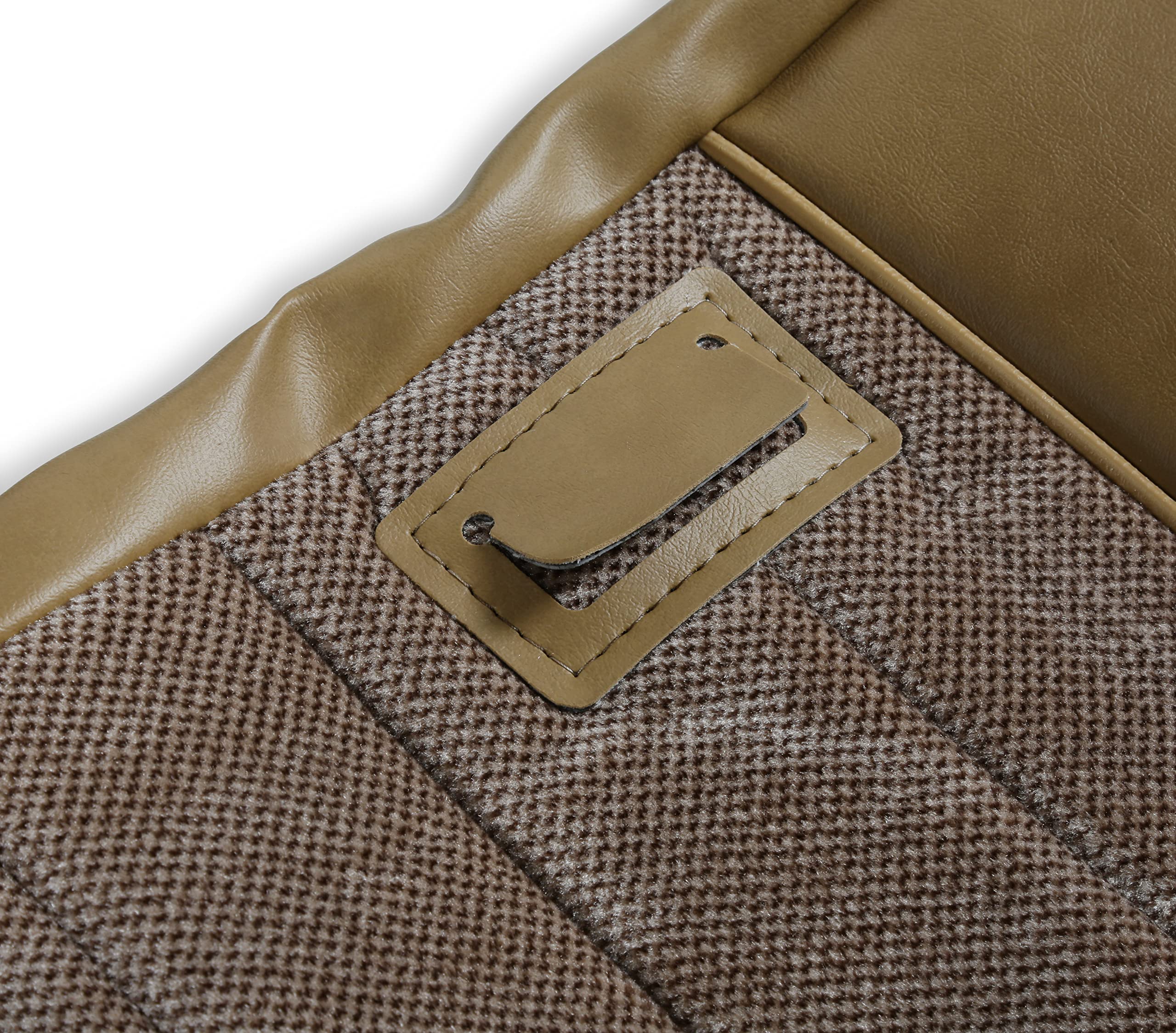 05-313 Brothers Trucks Seat Upholstery Standard Pleat Cloth/Vinyl Tan