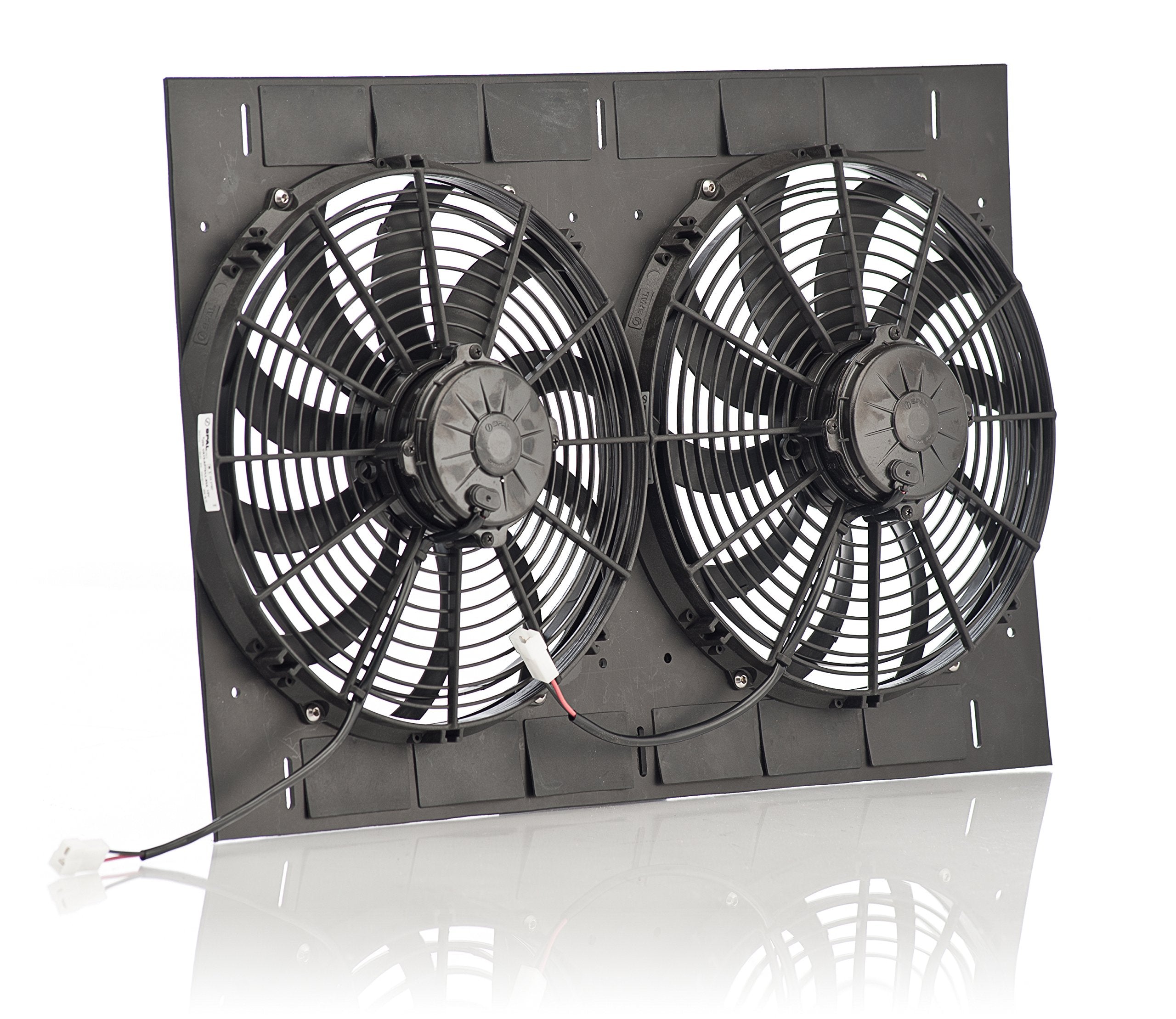 Qualifier Be Cool Radiators 75638 13'' Dual Puller Fan