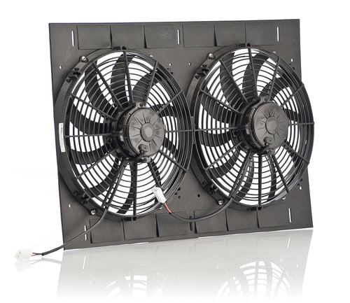 Qualifier Be Cool Radiators 75638 13'' Dual Puller Fan