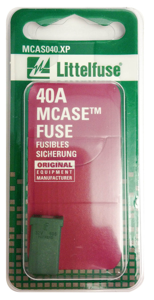 MCASE Green Littelfuse 32V 40 Amp Fuse (MCAS040.XP)