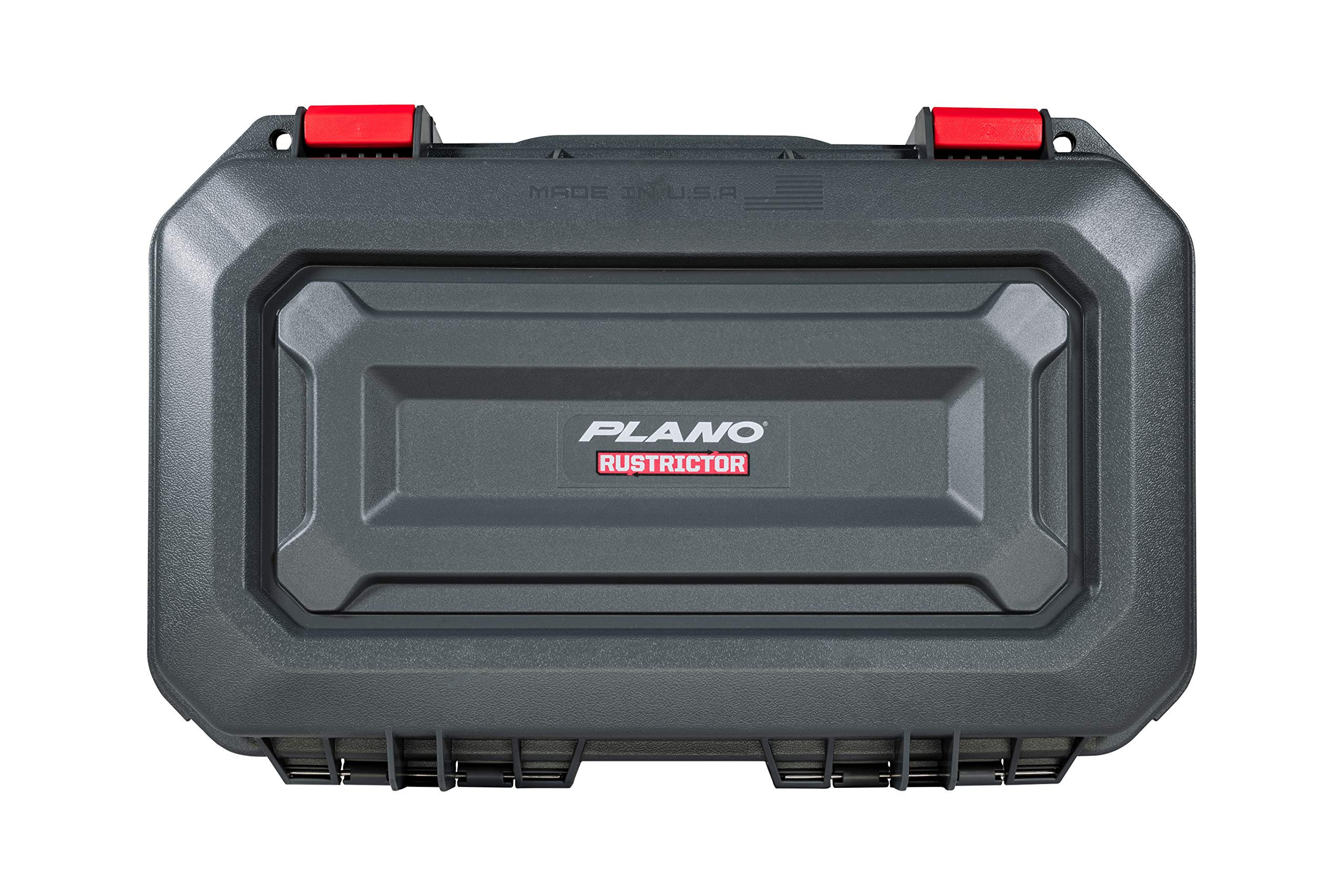 Plano All-Weather XL Rustrictor Pistol Case, Anti-Rust Gun Case, TSA Approved, Holds Up To 4 Guns, Comfortable Molded-In Handle, 360 Degree Damage Protection, Black