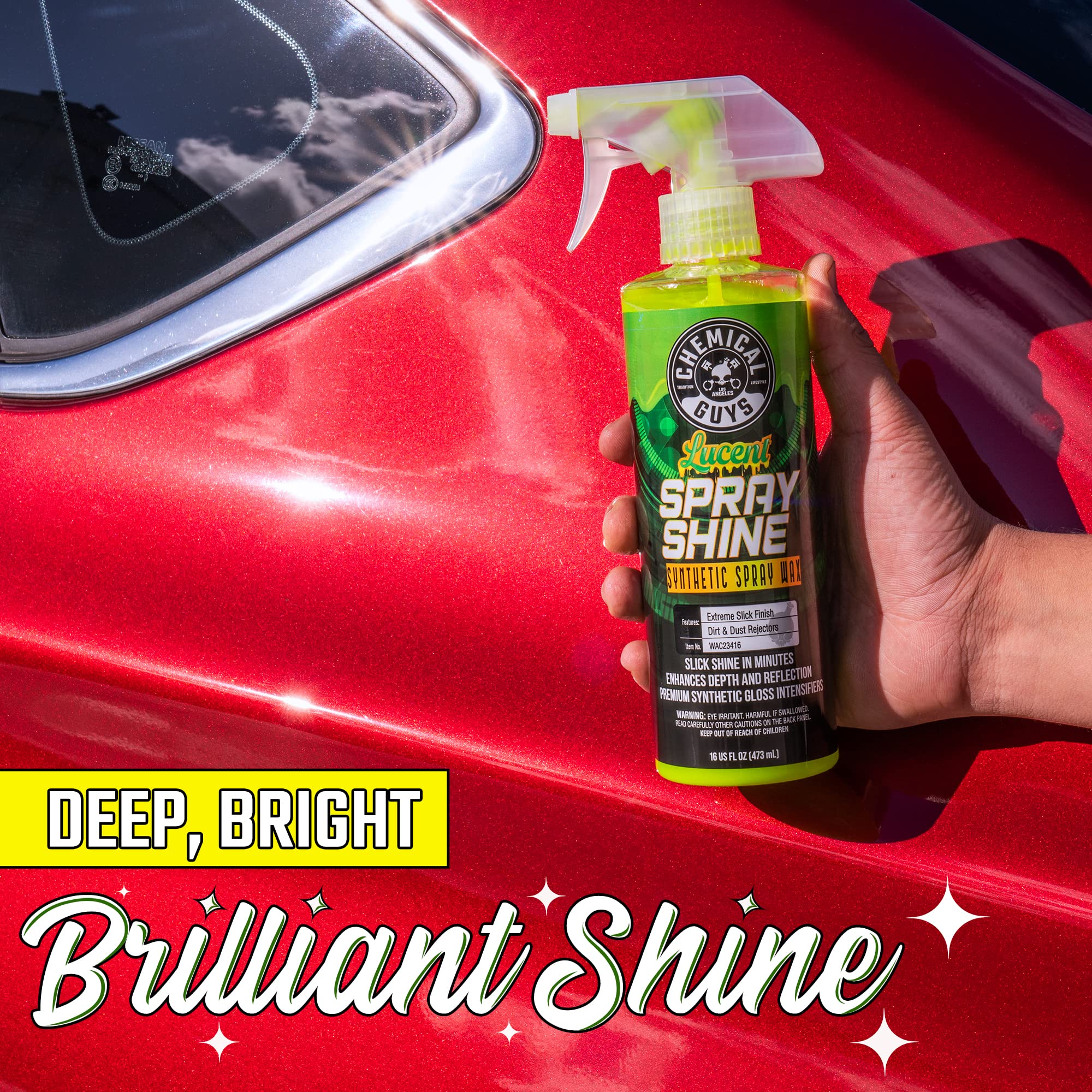 Chemical Guys Synthetic Spray Wax Lucent Spray Shine (16 Oz)