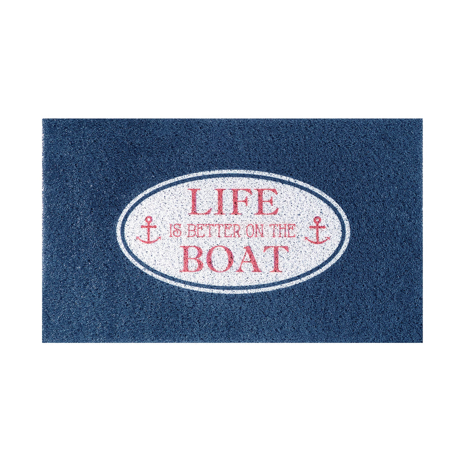 ON The Boat Life is Better (Navy BL