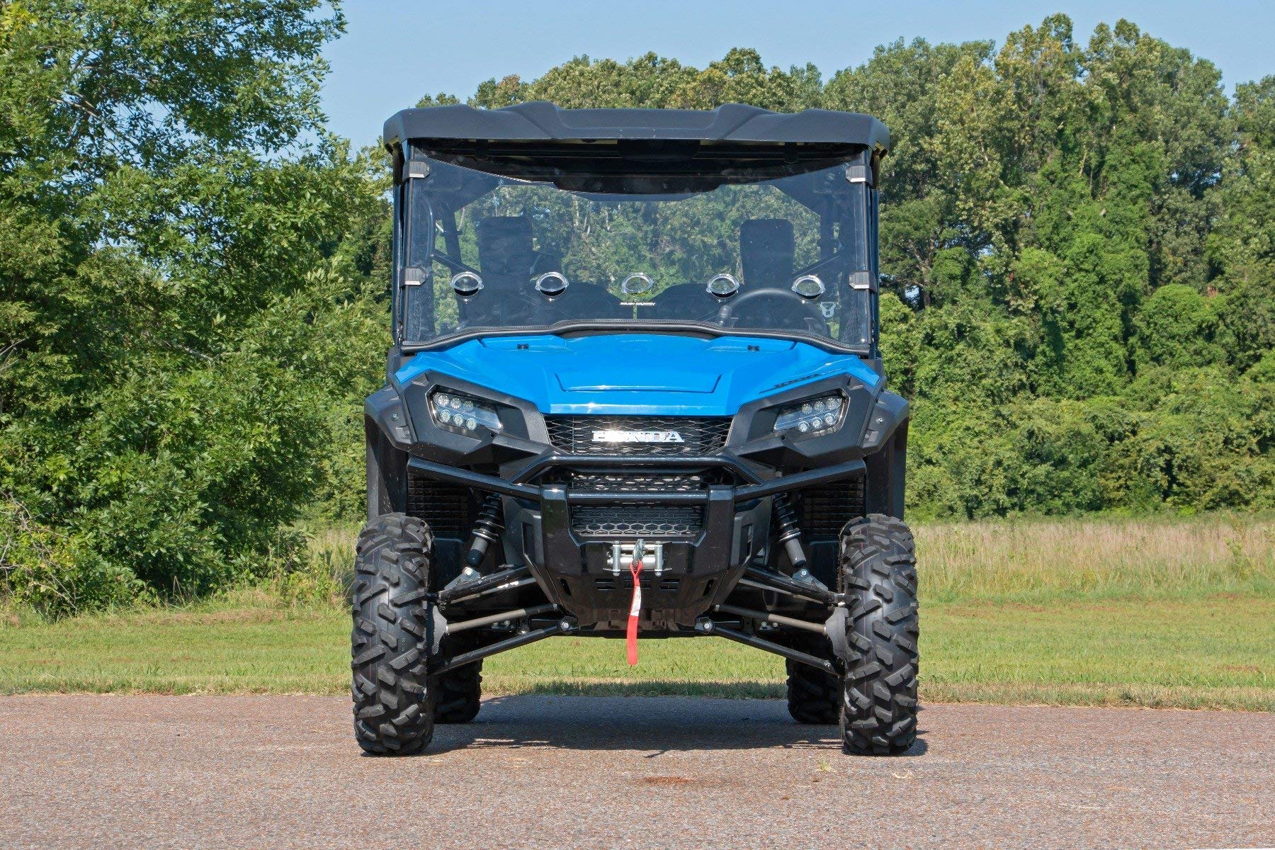 Vented Rough Country Front Windshield for Honda Pioneer 1000-98262020