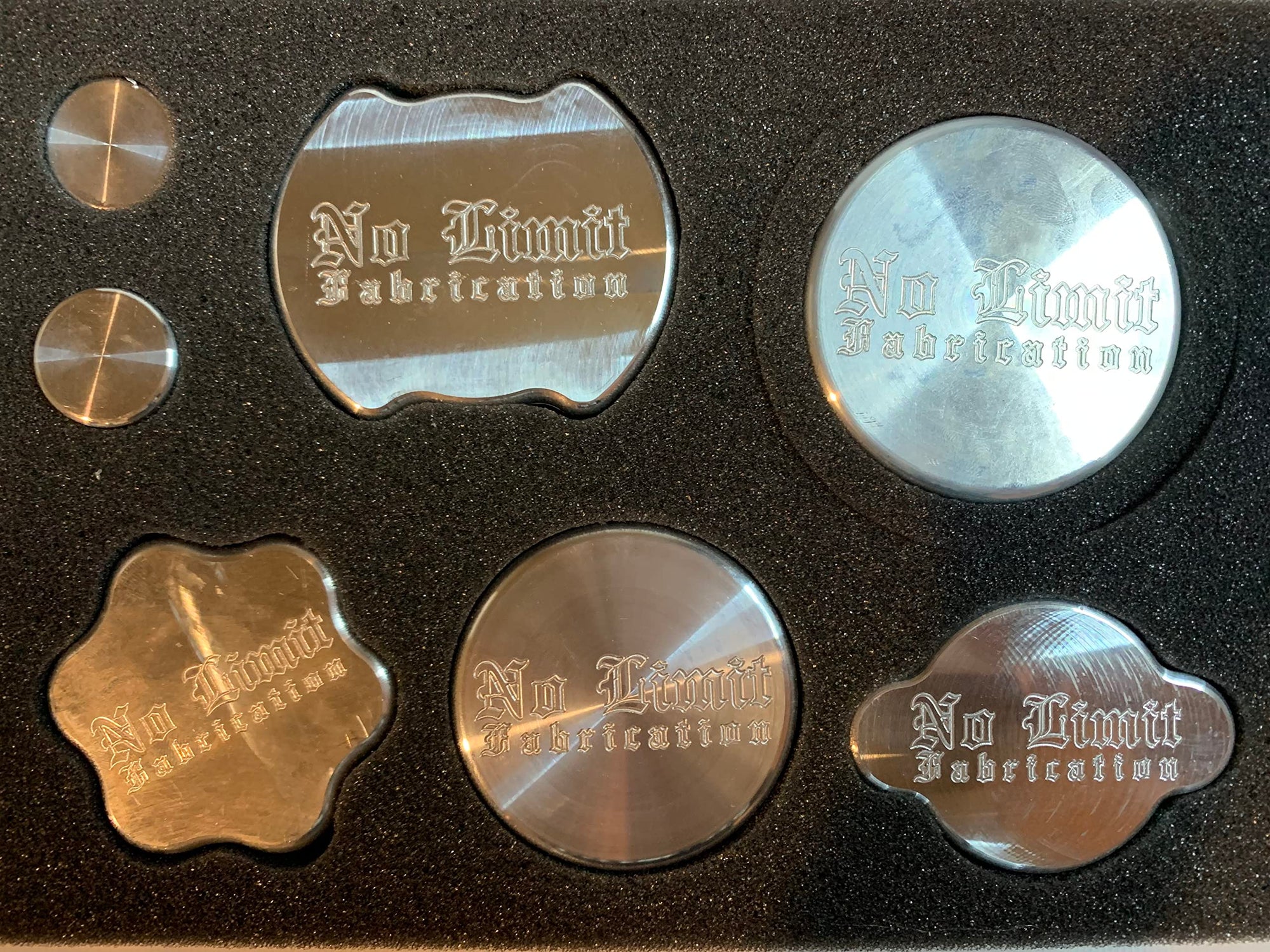 Complete Cap Set No Limit Fabrication for 2020+ Ford Power Stroke, Raw