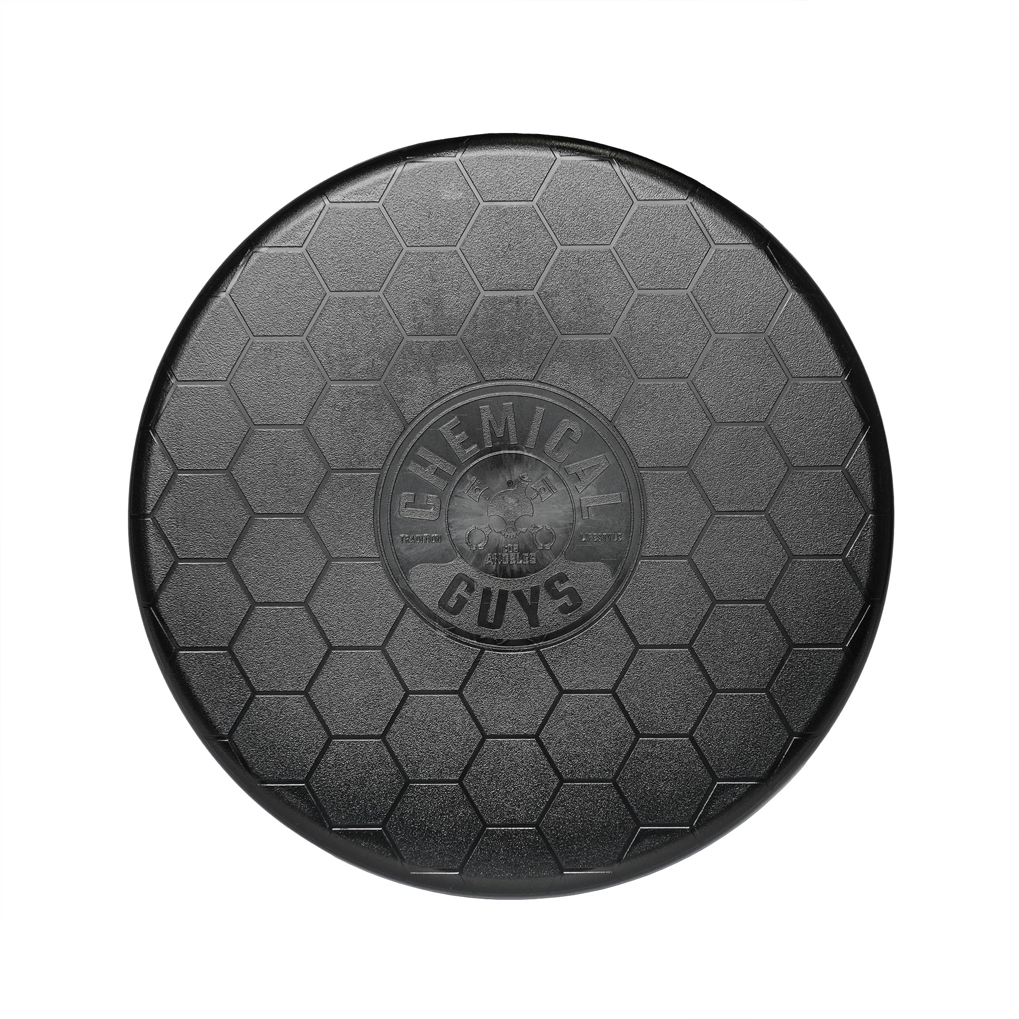 Chemical Guys Car Wash Bucket Lid IAI519, Black (Can Be Used as Seat, Storage, Etc) - Fits Chemical Guys Bucket & Other Standard Buckets; Bucket Not Included