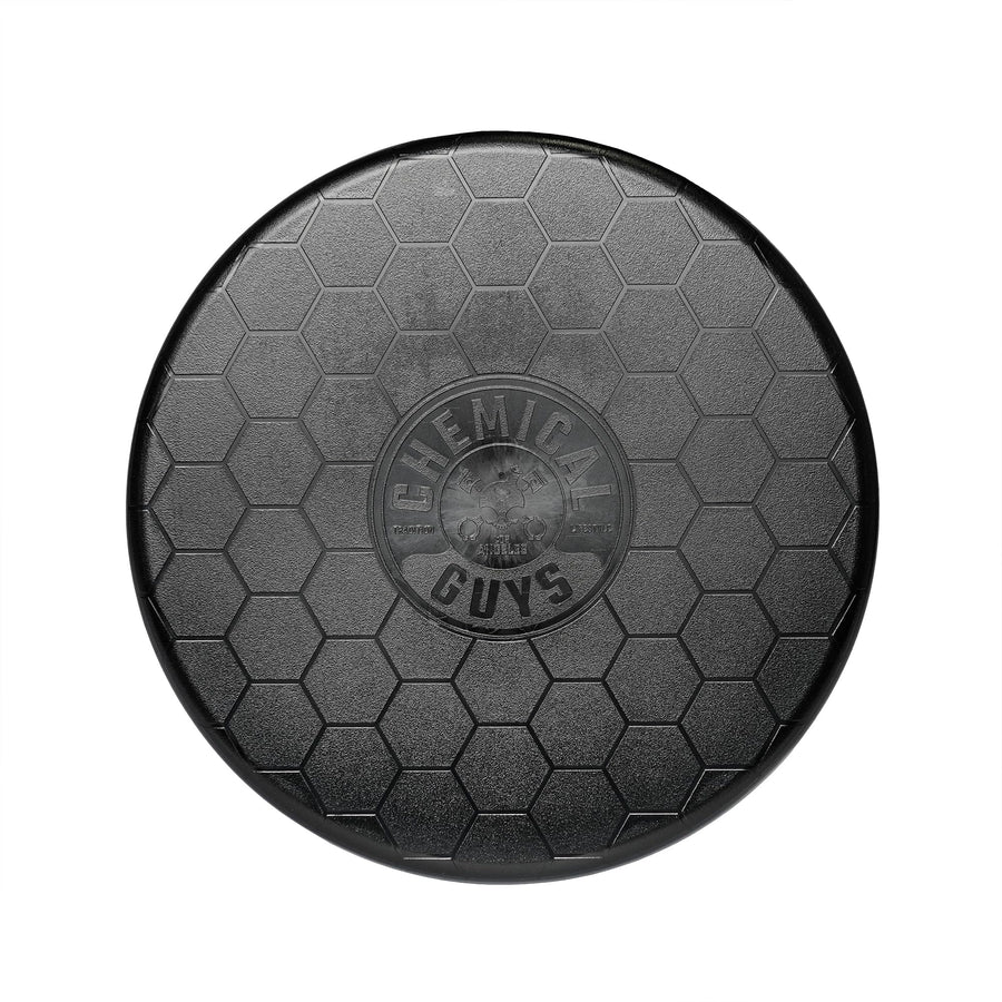 Chemical Guys Car Wash Bucket Lid IAI519, Black (Can Be Used as Seat, Storage, Etc) - Fits Chemical Guys Bucket & Other Standard Buckets; Bucket Not Included