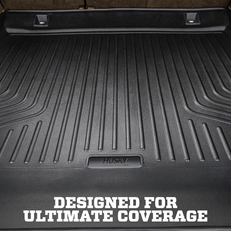 Weatherbeater Husky Liners Trunk Liner | Fits 2014-2018 Mazda 3 Hatchback | 1-pc Black - 48651