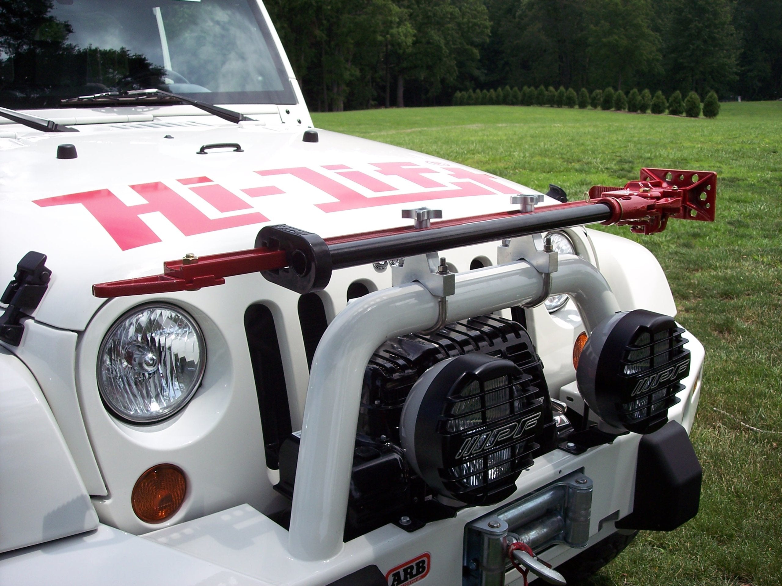 Adjustable Hi-Lift Jack Tube Mount 1"-2" TM-700