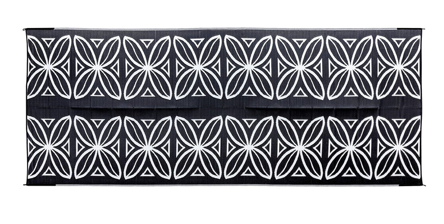 Botanical Camco 42833 Awning Leisure Mat-Charcoal 8' x 20'