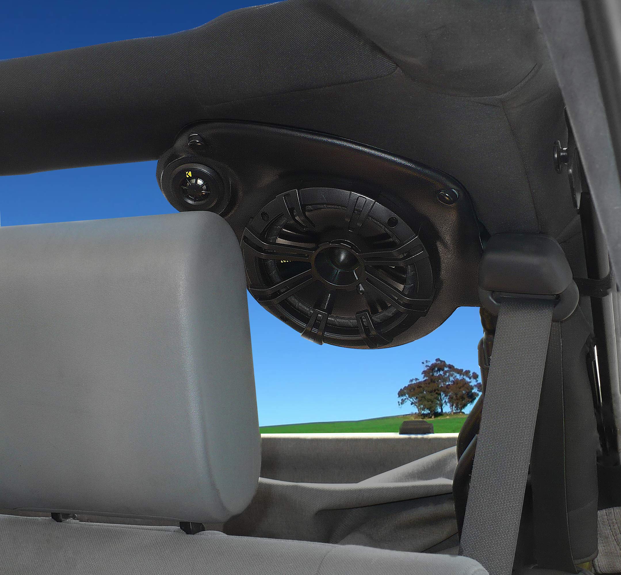 Select Increments JKU-Pods with Kicker 6.75” Speakers, 30647K