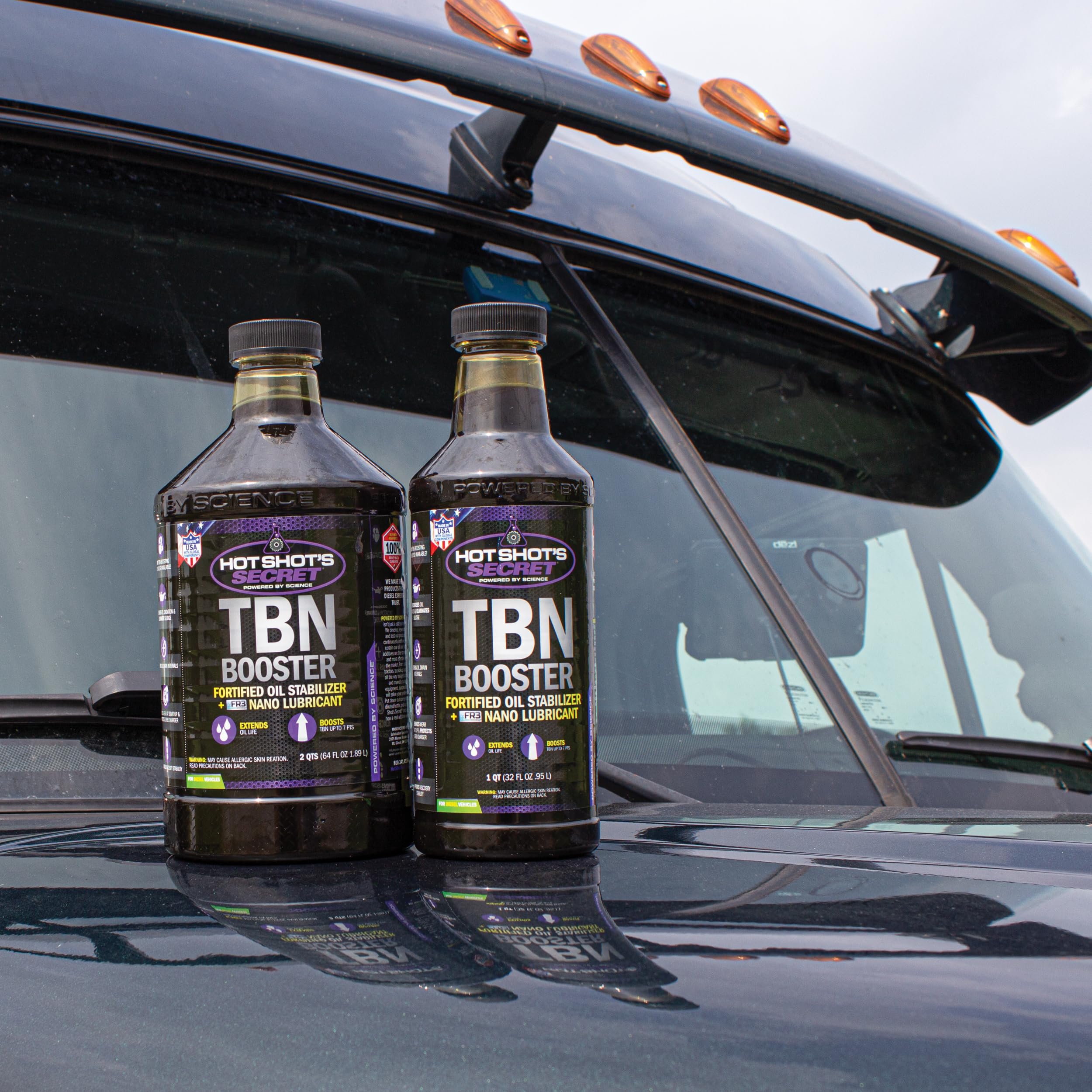 TBN Booster Hot Shot's Secret Oil Additive, 32 fl oz, Purple (HSSTBN32Z)