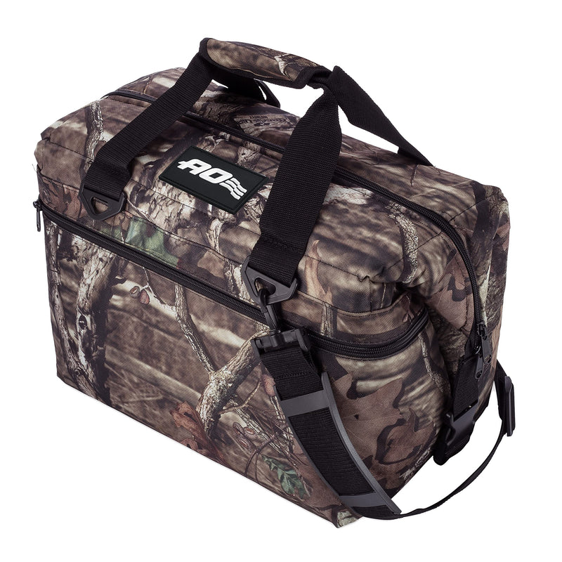 AO Coolers Soft Original Cooler with High-Density Insulation, Mossy Oak, 24-Can