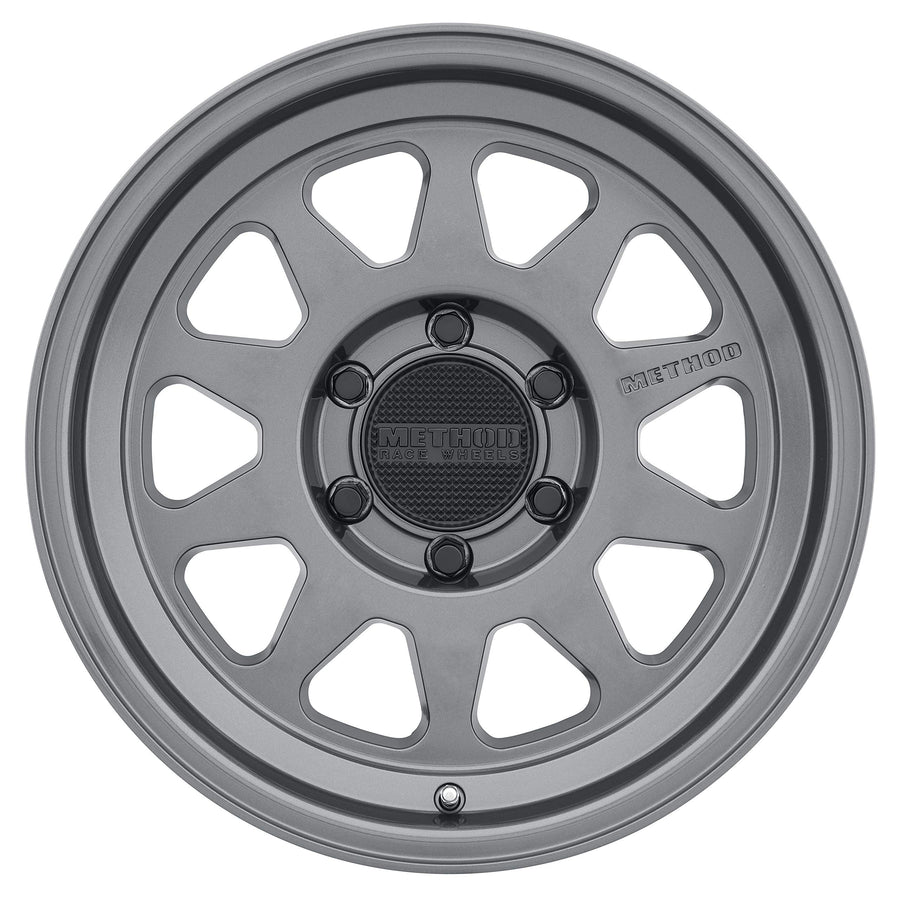 Method Race Wheels 18x9" Gloss Titanium 316 6x5.5", 18mm offset 5.75" Backspace, MR31689060818