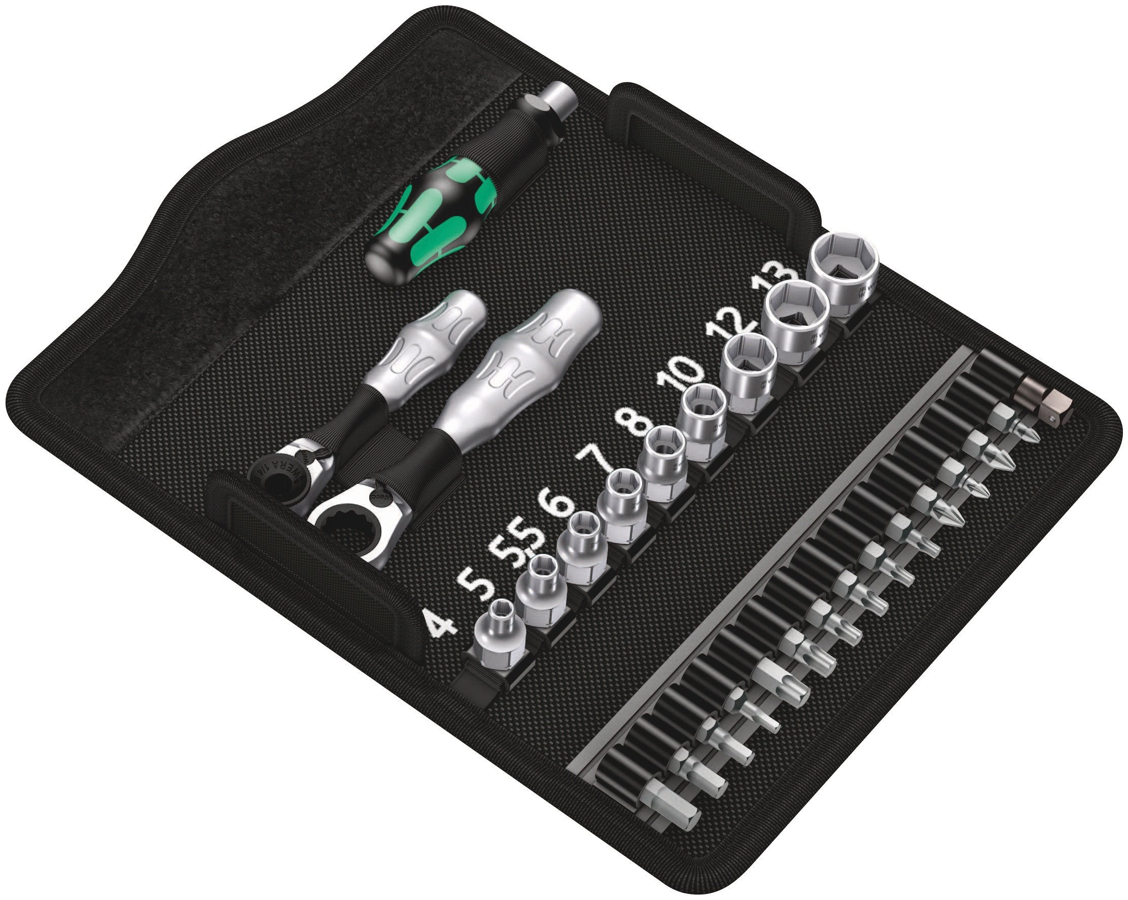 Wera - Kraftform Kompakt 5135918001 Mini, Set of 27