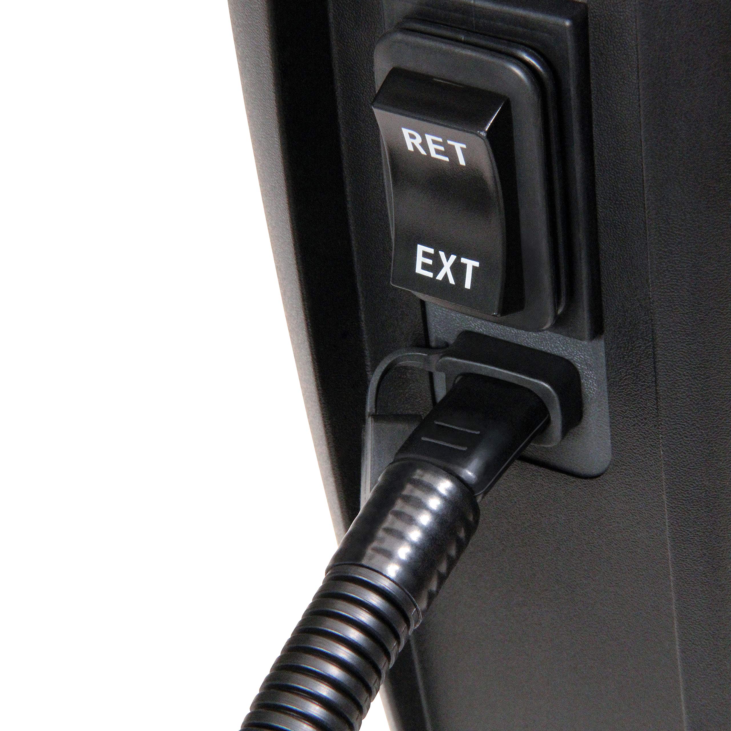 Power Swap Auxiliary Cord for Lippert Power Stance Tongue Jack, 6' long Cable, 2-Way to 7-Way Plug, Won’t Drain Your RV Battery, LED Lights for Nighttime Visibility, Emergency Manual Crank – 813749