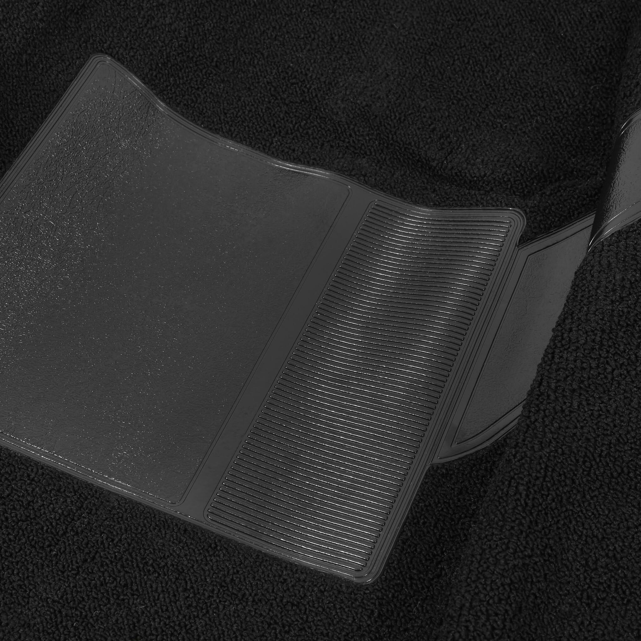 Scott Drake Black CAR65-FB-BK Carpet for Ford Mustang Fastback