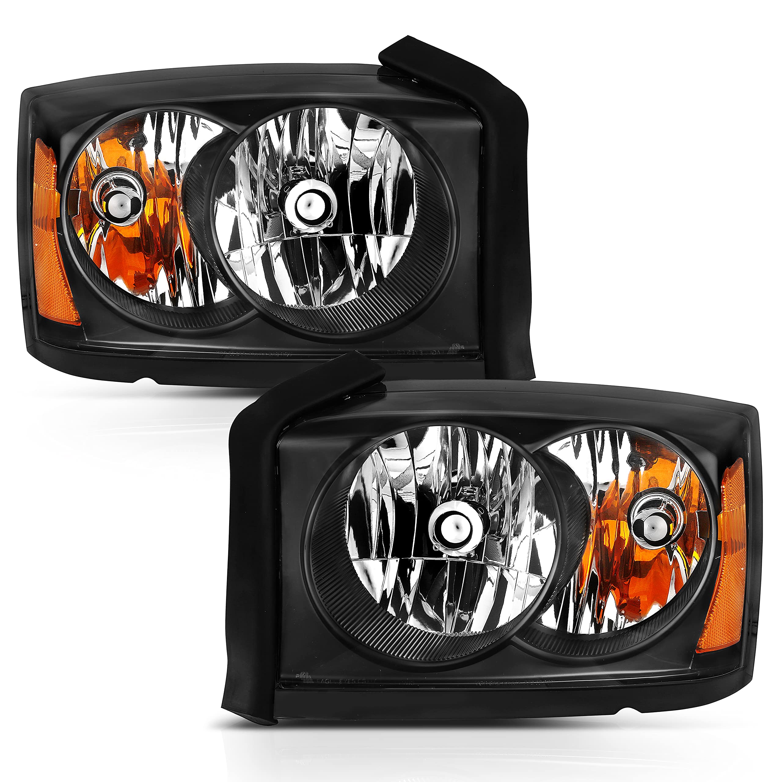 Usa Anzo 111454 Projector Headlamps Fits Dodge Dakota