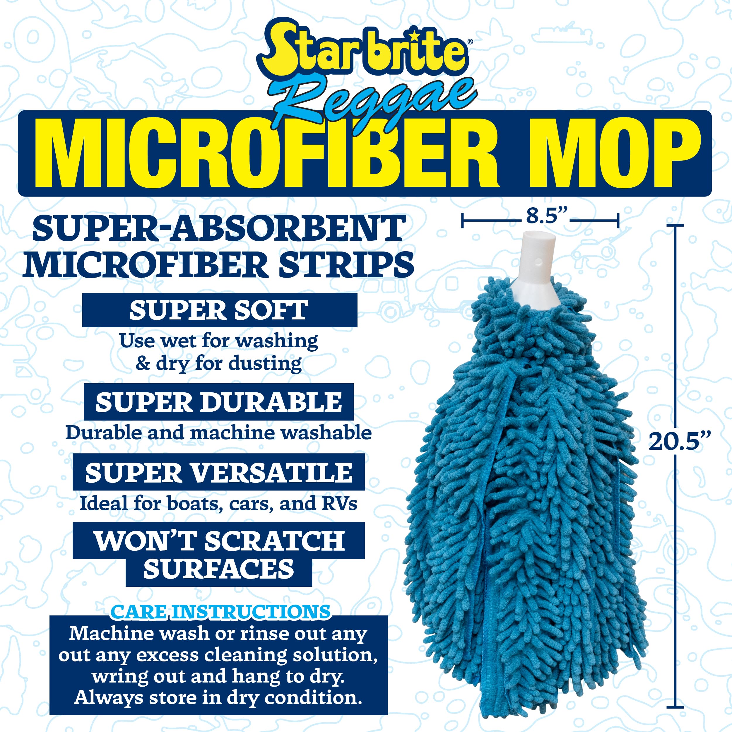 Reggae Mop STAR BRITE (040103)