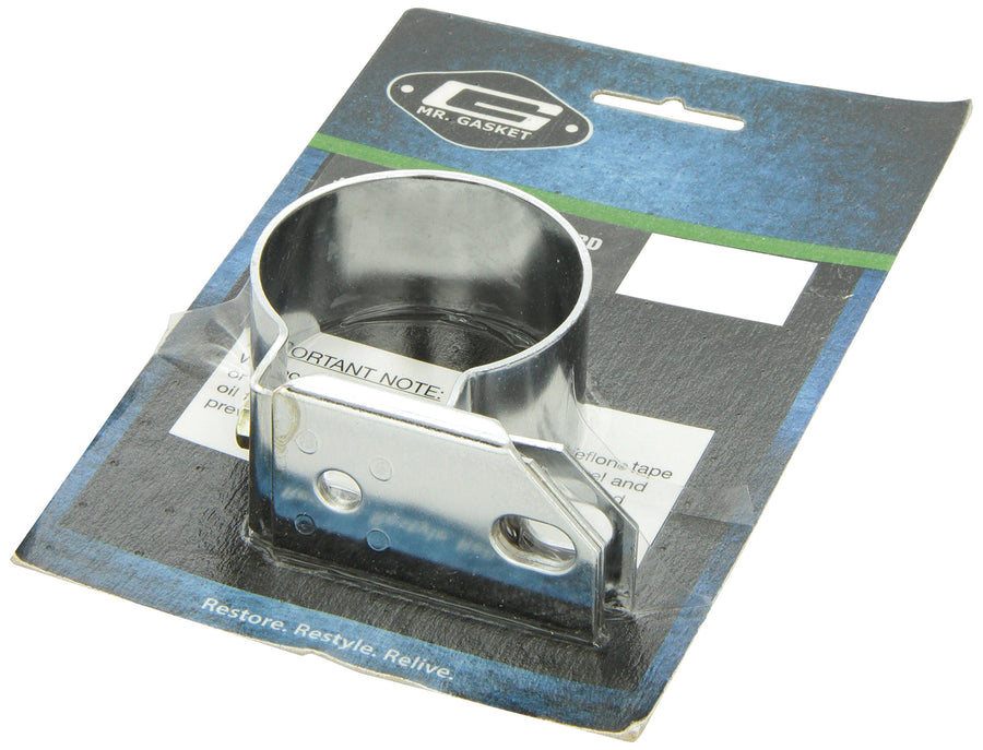 Chrome Mr. Gasket 6055 Coil Bracket for Ford