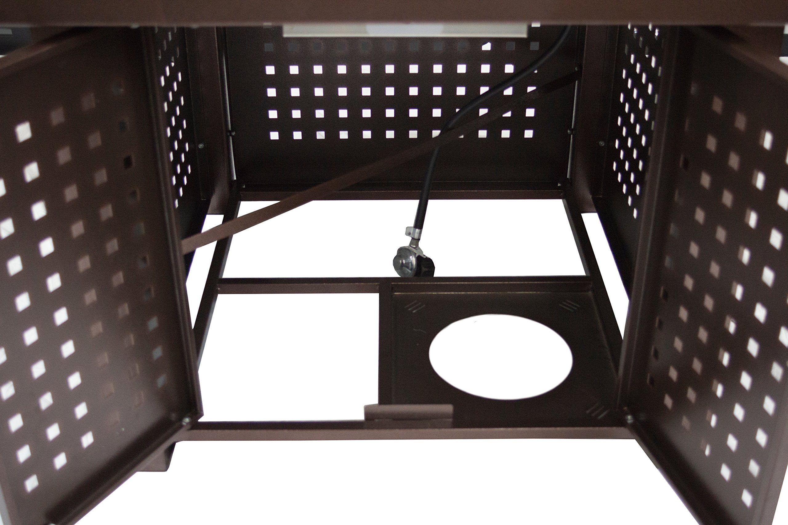 Eden Square Gas Fire Pit Table, Pleasant Hearth OFG418T, 38"