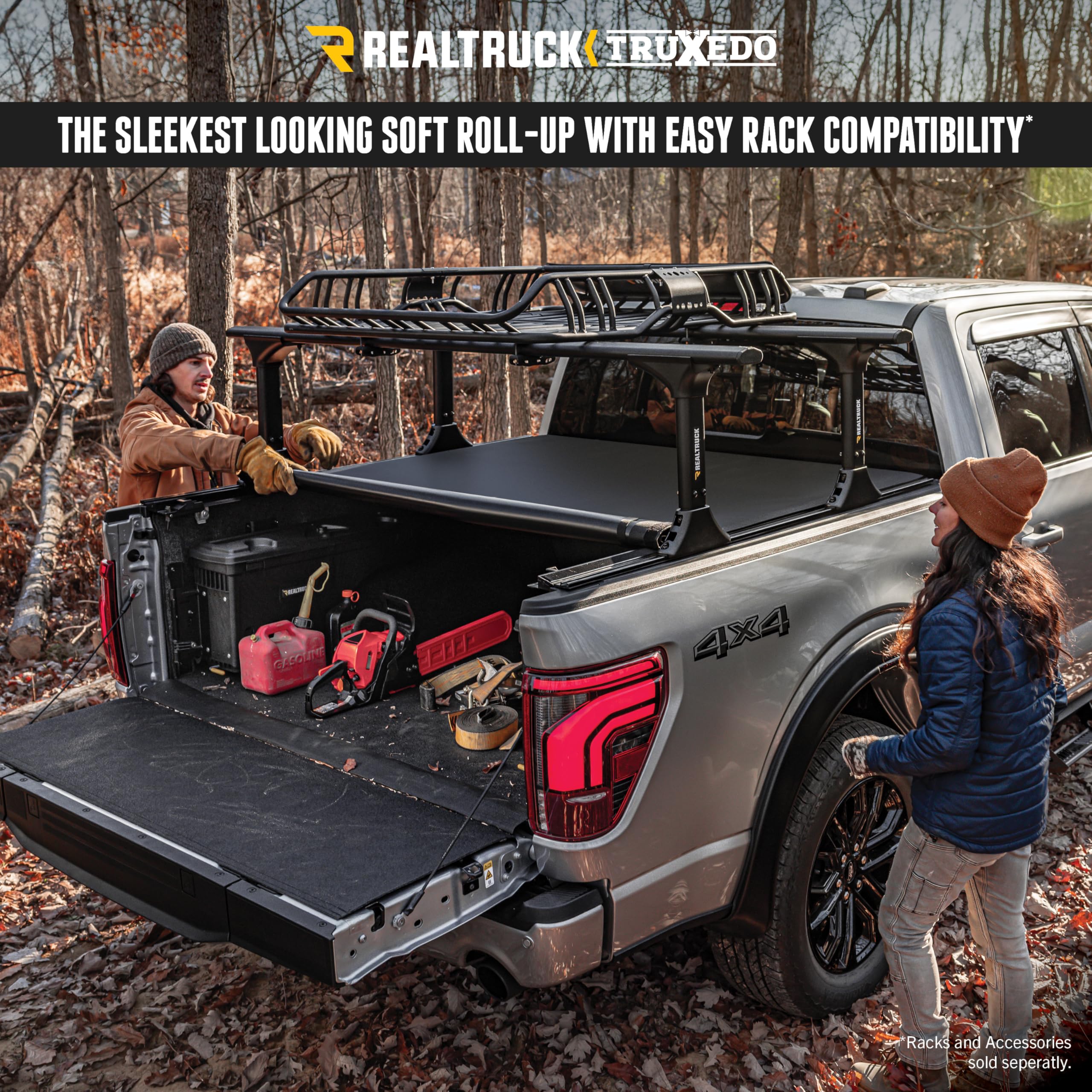 TruXedo Pro X15 TS Soft Roll Up Truck Bed Tonneau Cover | 1297616 | Fits 5' 7" Bed (68.4") 2009-2014 Ford F-150