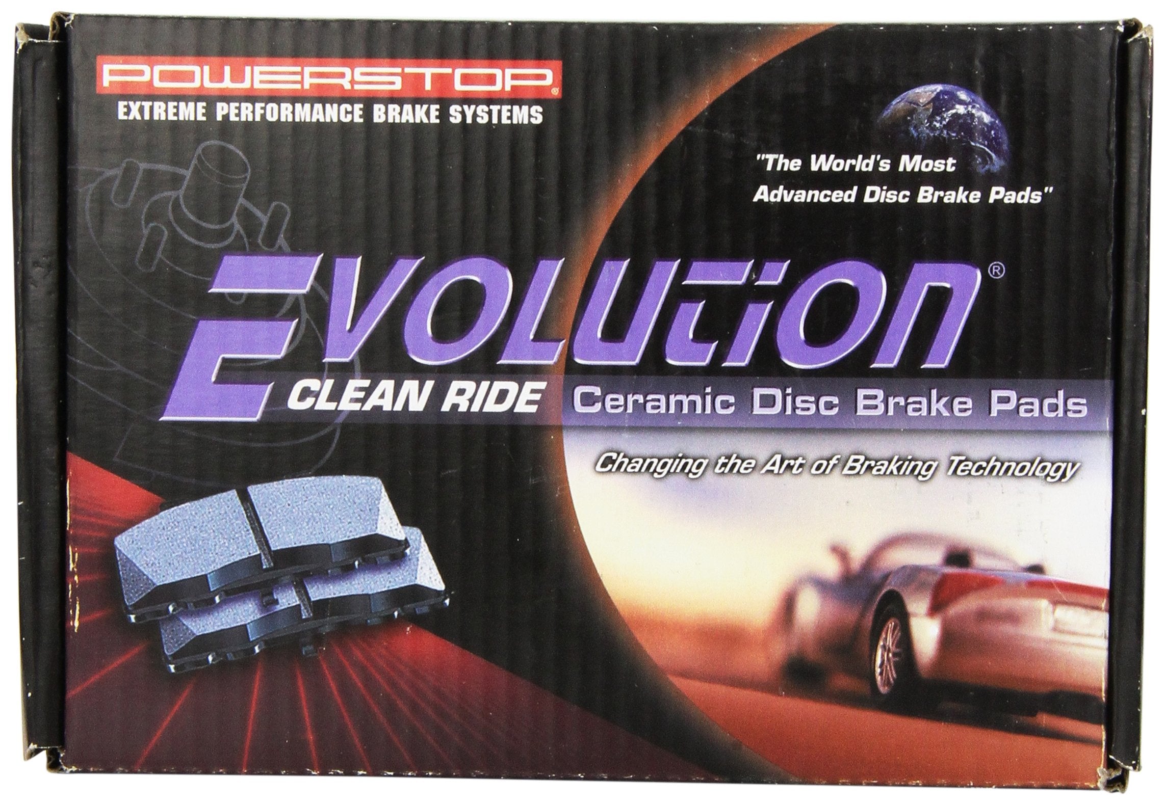 Power Stop Z16 16-733 Evolution Rear Ceramic Brake Pads For Mitsubishi Montero Sport 1997-2004 [Vehicle Specific]