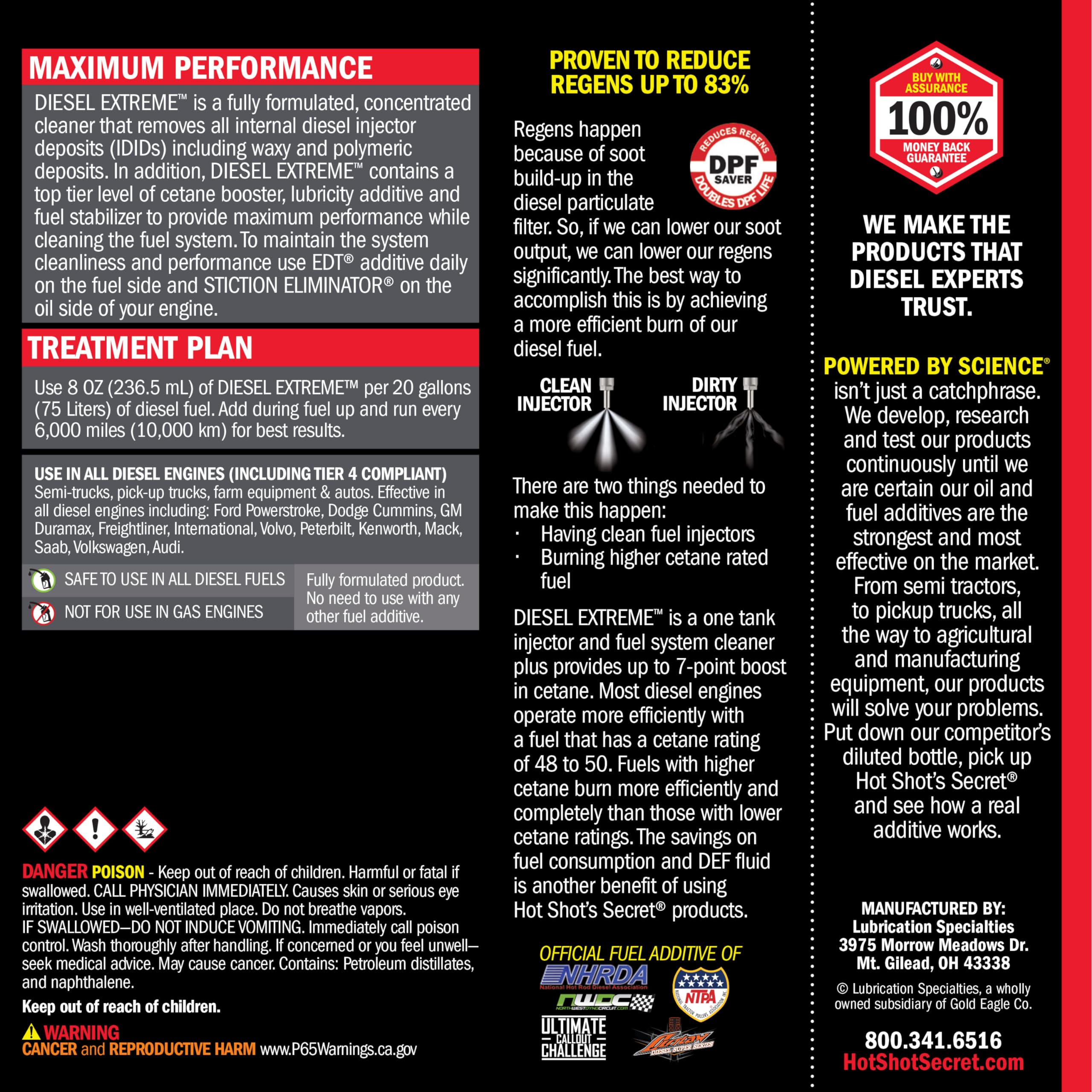Diesel Extreme Clean and Boost - Hot Shot's Secret P040464Z - 64 fl. oz.