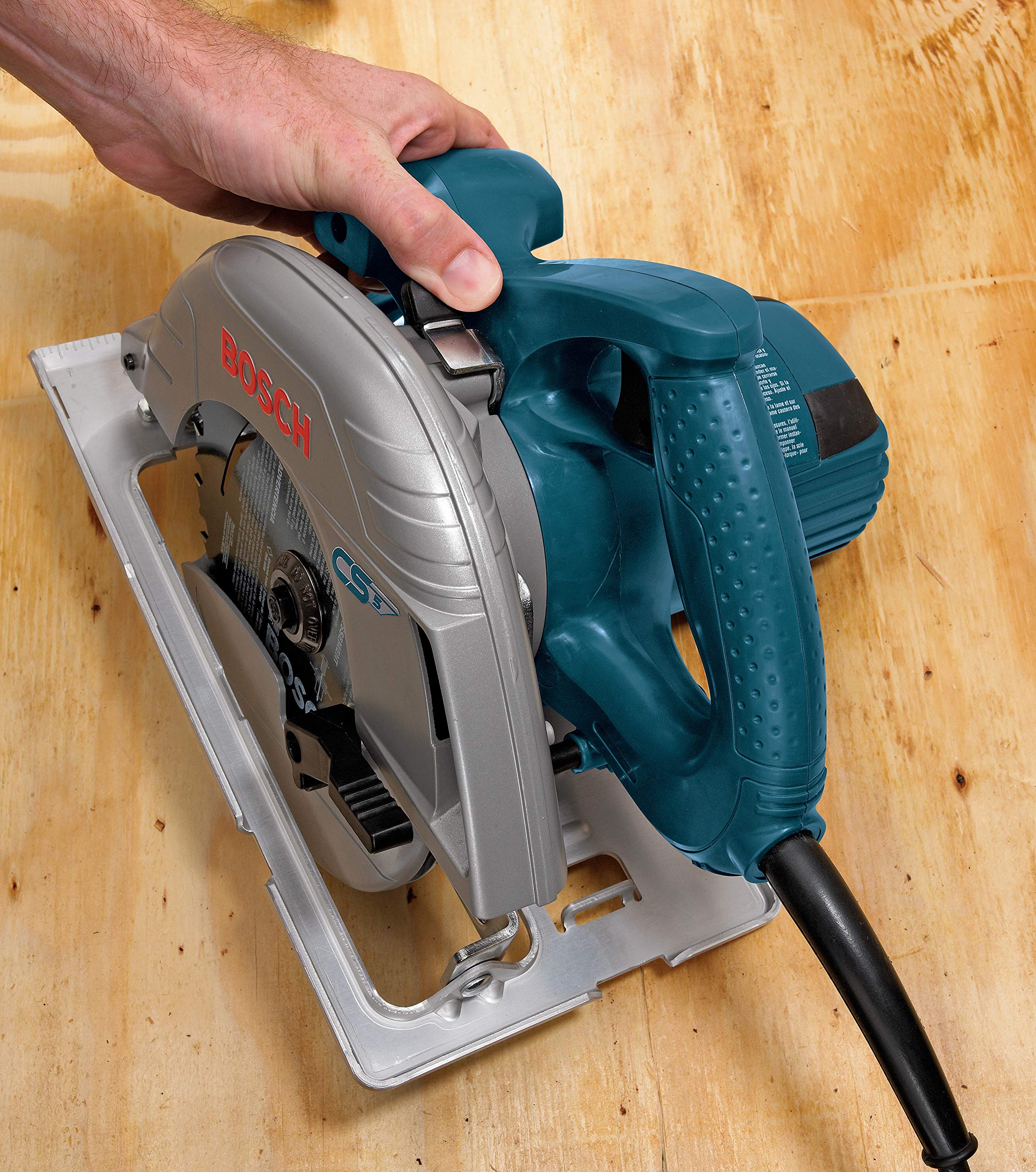 BOSCH 7-1/4-Inch Circular Saw, CS5 120-Volt Bosch Blue