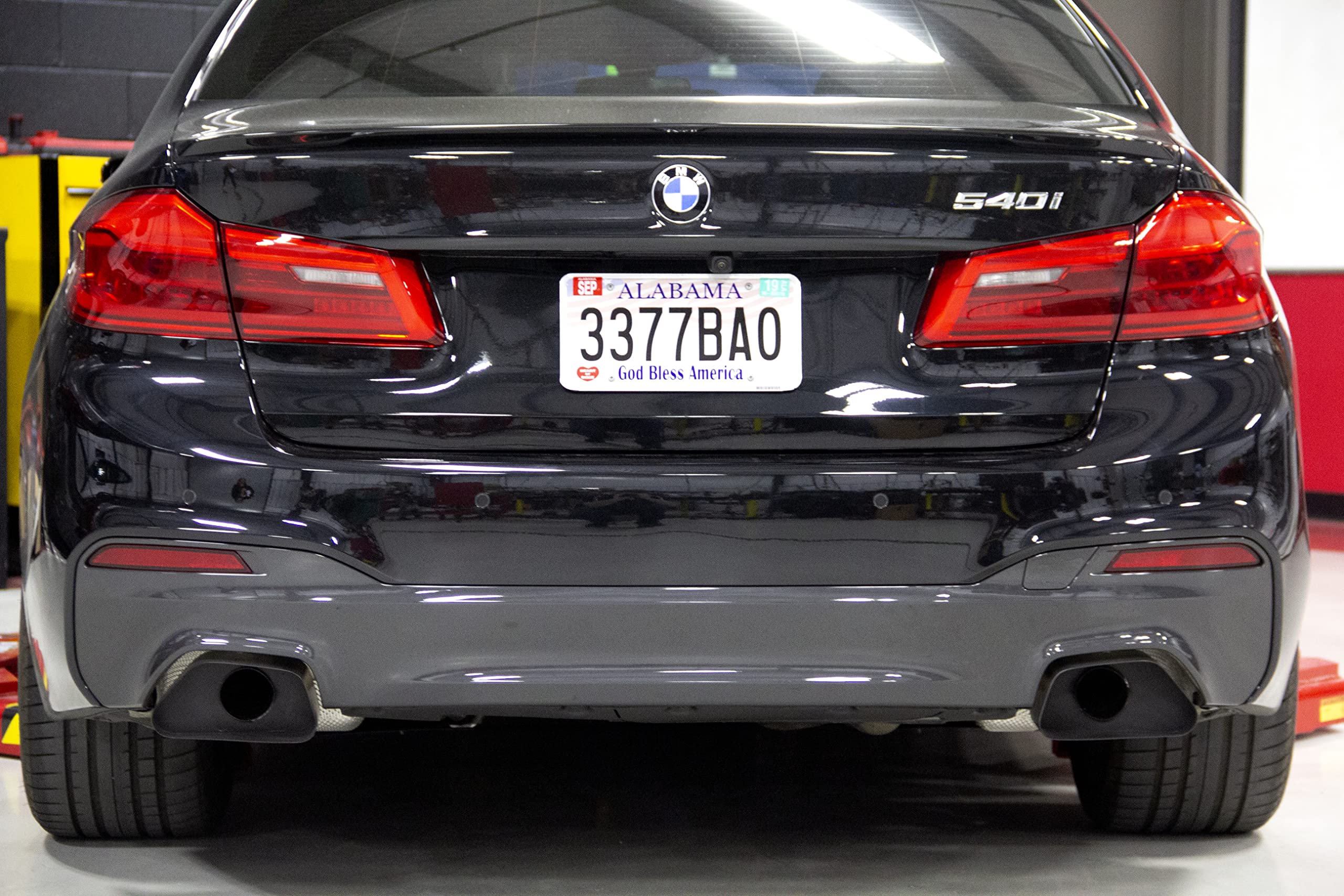 Dinan Free Flow D660-0078-BLK Axle-Back Exhaust - Compatible with 2017-2020 BMW 540i