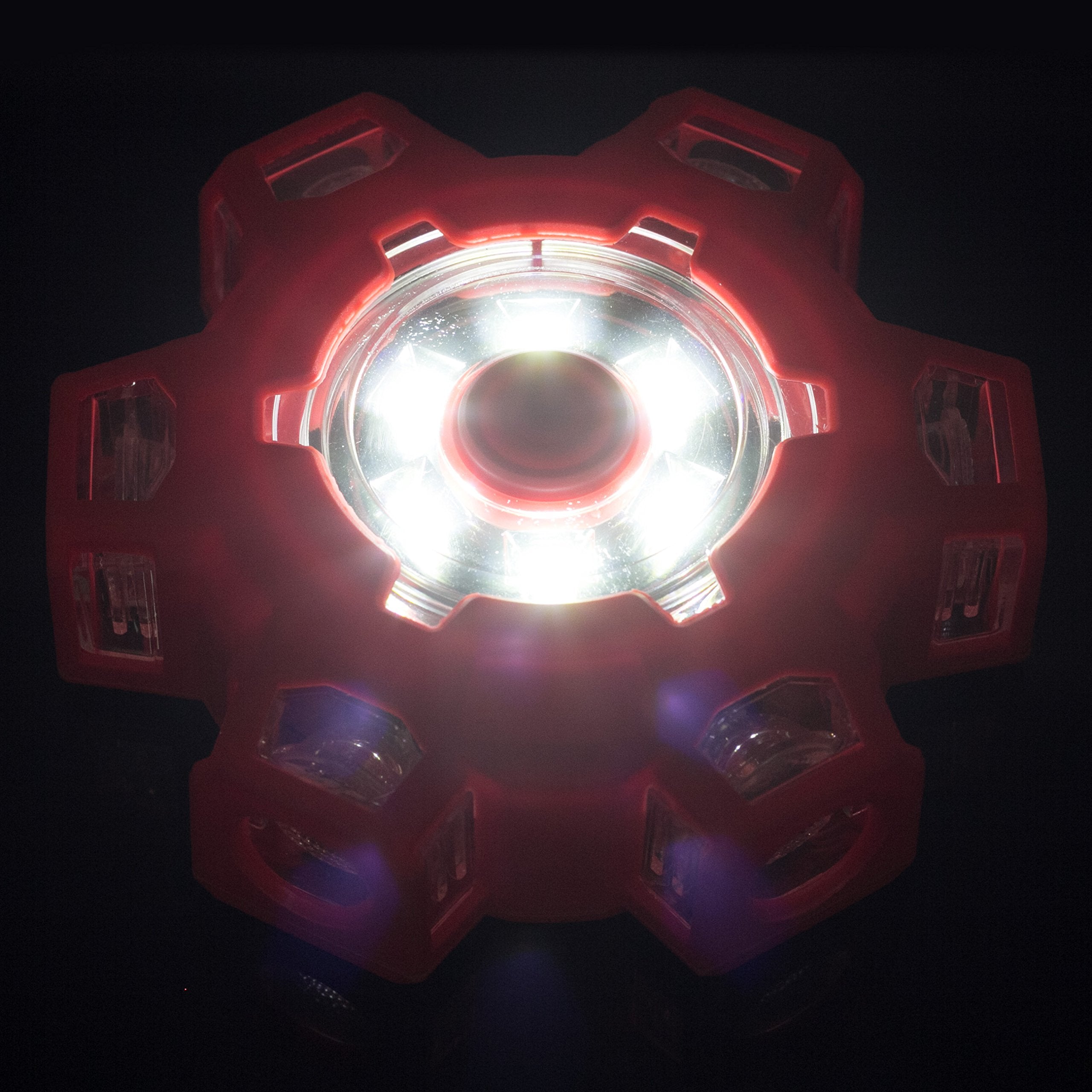 Wagan FRED PRO EL4340 Flashing Roadside Emergency Disc LED Flare 6 Flash Modes for Roadside Security, Warning Flashing with Magnet and Hook for Vehicles and Boats