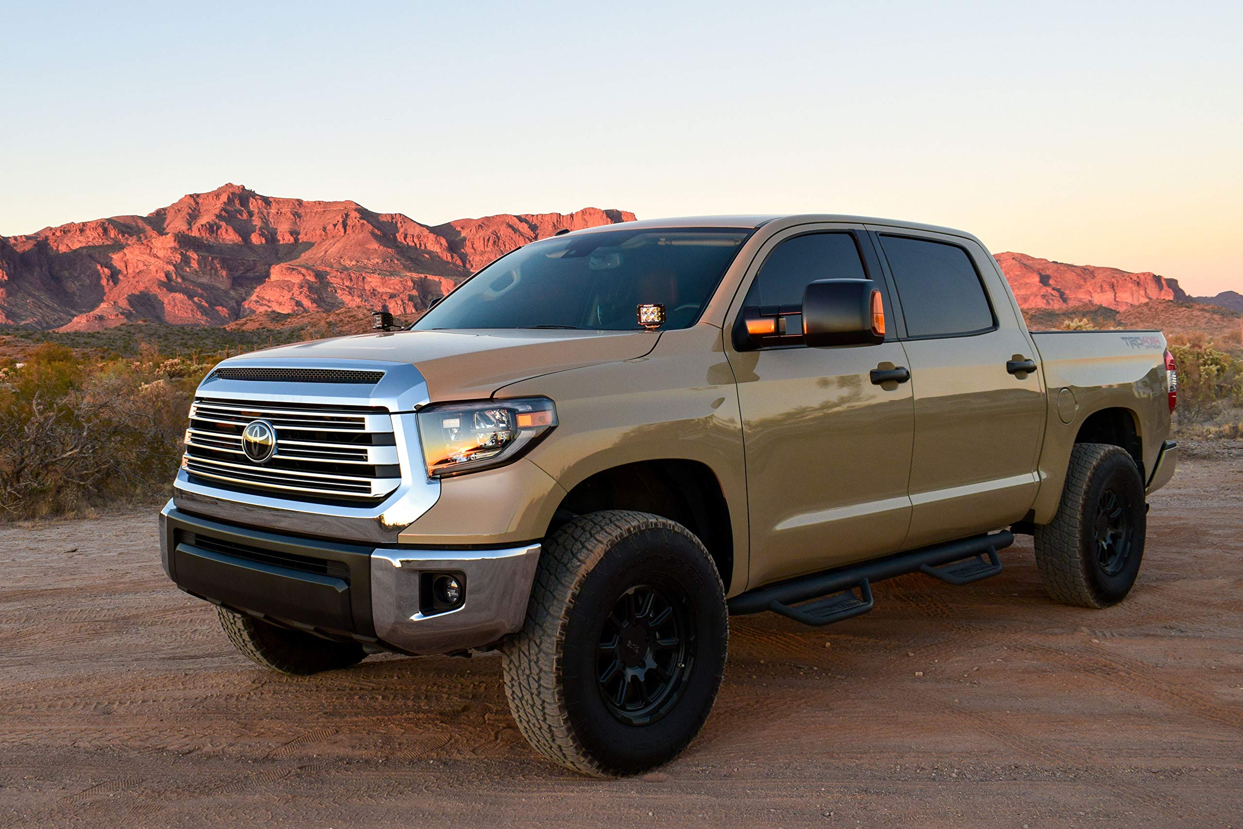 A-Pillar RIGID Mounts, Fits 2014-2020 Tundra. Compatible with Rigid 360-Series, D-Series, D-SS