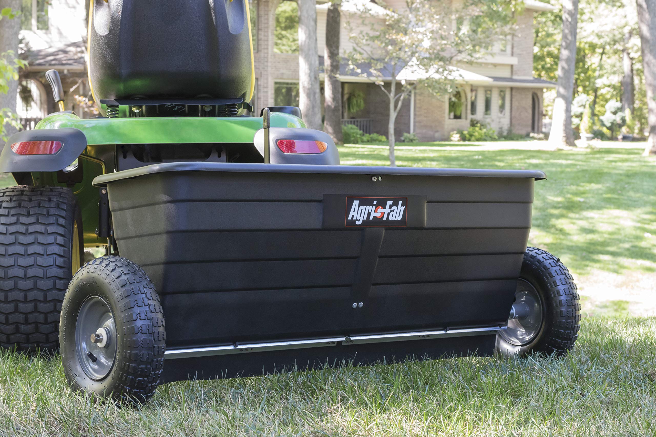 Tow-Behind Agri-Fab 45-0288 175 lb. Lawn & Garden Drop Spreader for Seed,Fertilizer, Salt, Ice Melt; Designed to Pull Behind Lawn & Garden Tractors
