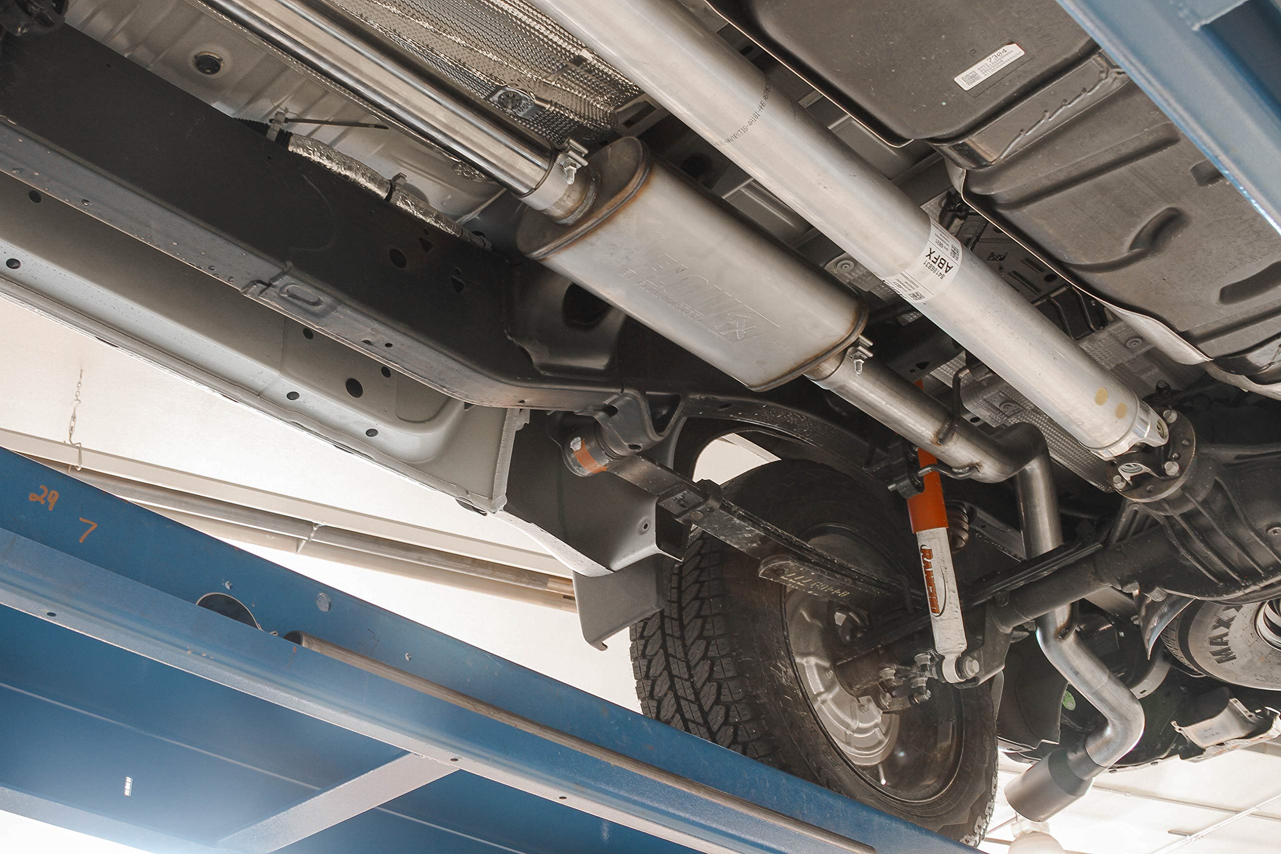 Flowmaster FlowFX Cat-Back Exhaust 3 Inch 409 Stainless 4.5 Inch Black Ceramic 304 Stainless Tip Compatible with 2019-2025 Chevy Silverado GMC Sierra 1500 5.3L 2/4WD 148 & 157 Inch Wheelbase