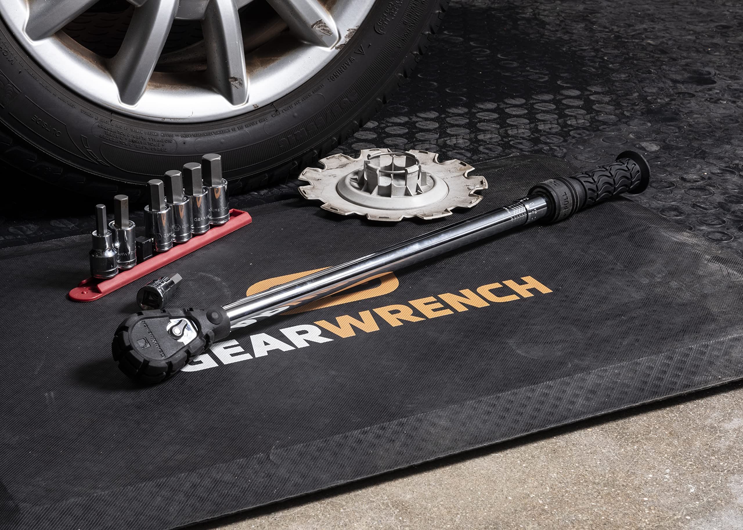 Tire Shop GEARWRENCH 1/2" Drive Micrometer Torque Wrench 30-250 Ft/lbs. - 85088, Black