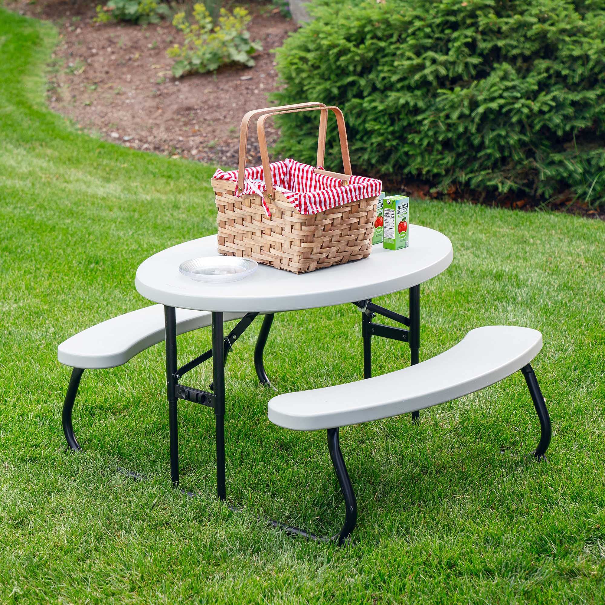 Kids Picnic Table LIFETIME 60339, Gray