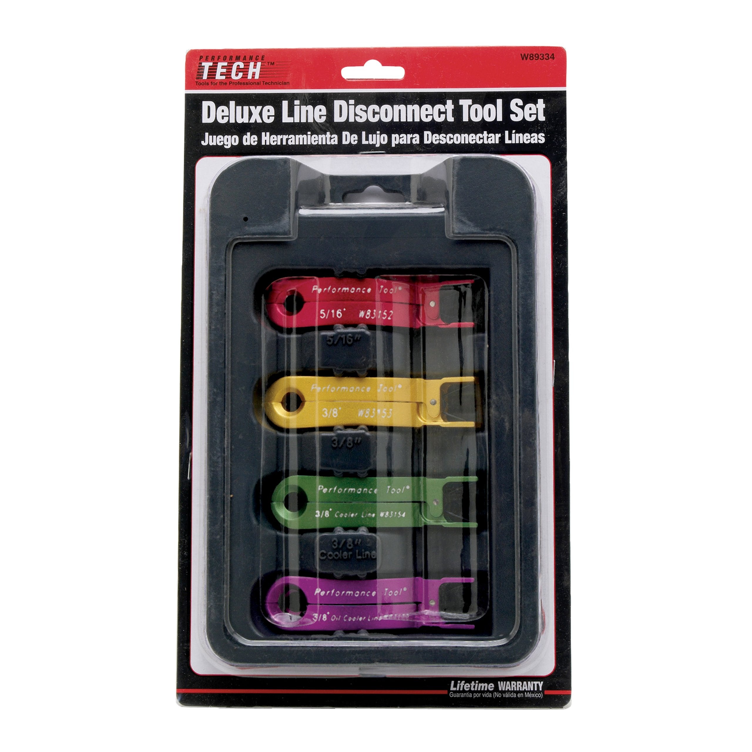 Deluxe Performance Tool W89334 Fuel And Transmission Disconnect Tool Set, 4-Piece