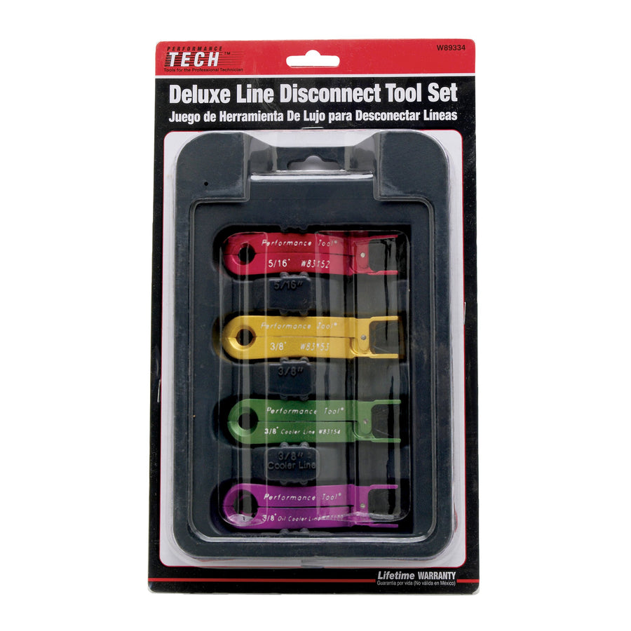 Deluxe Performance Tool W89334 Fuel And Transmission Disconnect Tool Set, 4-Piece