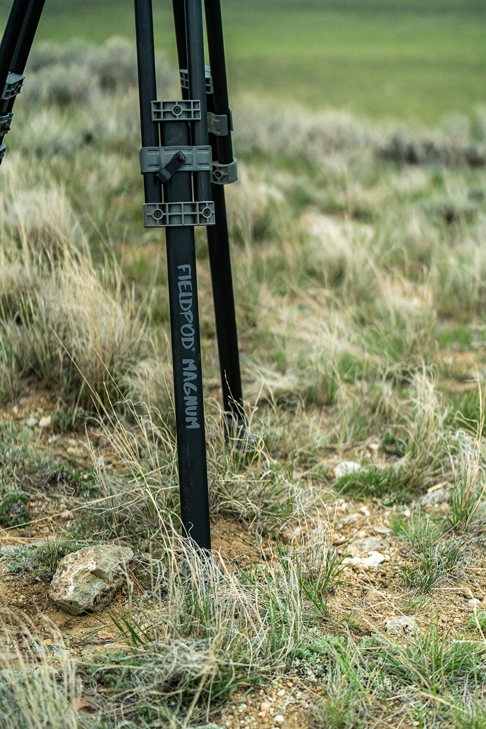 FieldPod Magnum BOG Hunting Rest with Ultra-Stable Dual Frame Construction, Bubble Level, Spiked All-Terrain Feet, Non-Marring Hands-Free Gun Rest, and Tension Knobs for Hunting, Shooting, and Outdoor